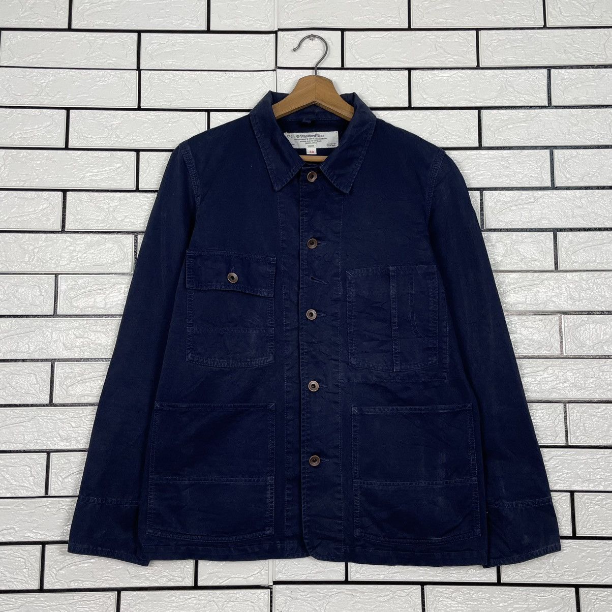 Japanese Brand Union Made Standard Wear Denim Jacket Size US M / EU 48-50 / 2 - 1 Thumbnail