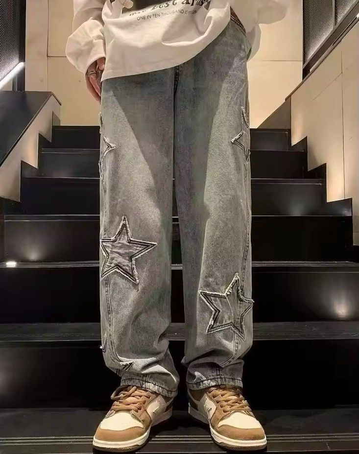 Japanese Brand Star Denim Pant Size US 35 - 4 Thumbnail