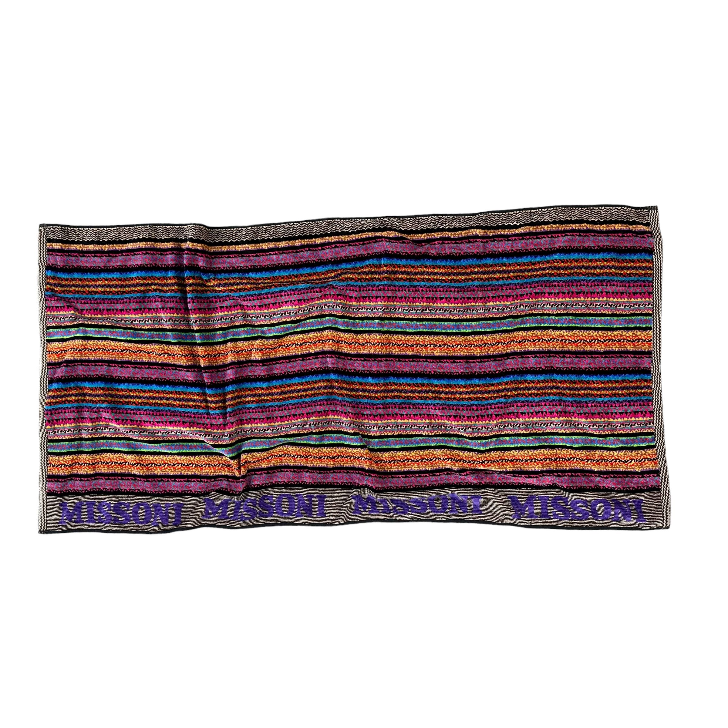 Missoni MISSONI MULTICOLOR TOWELL #8898-036 Size ONE SIZE - 2 Thumbnail