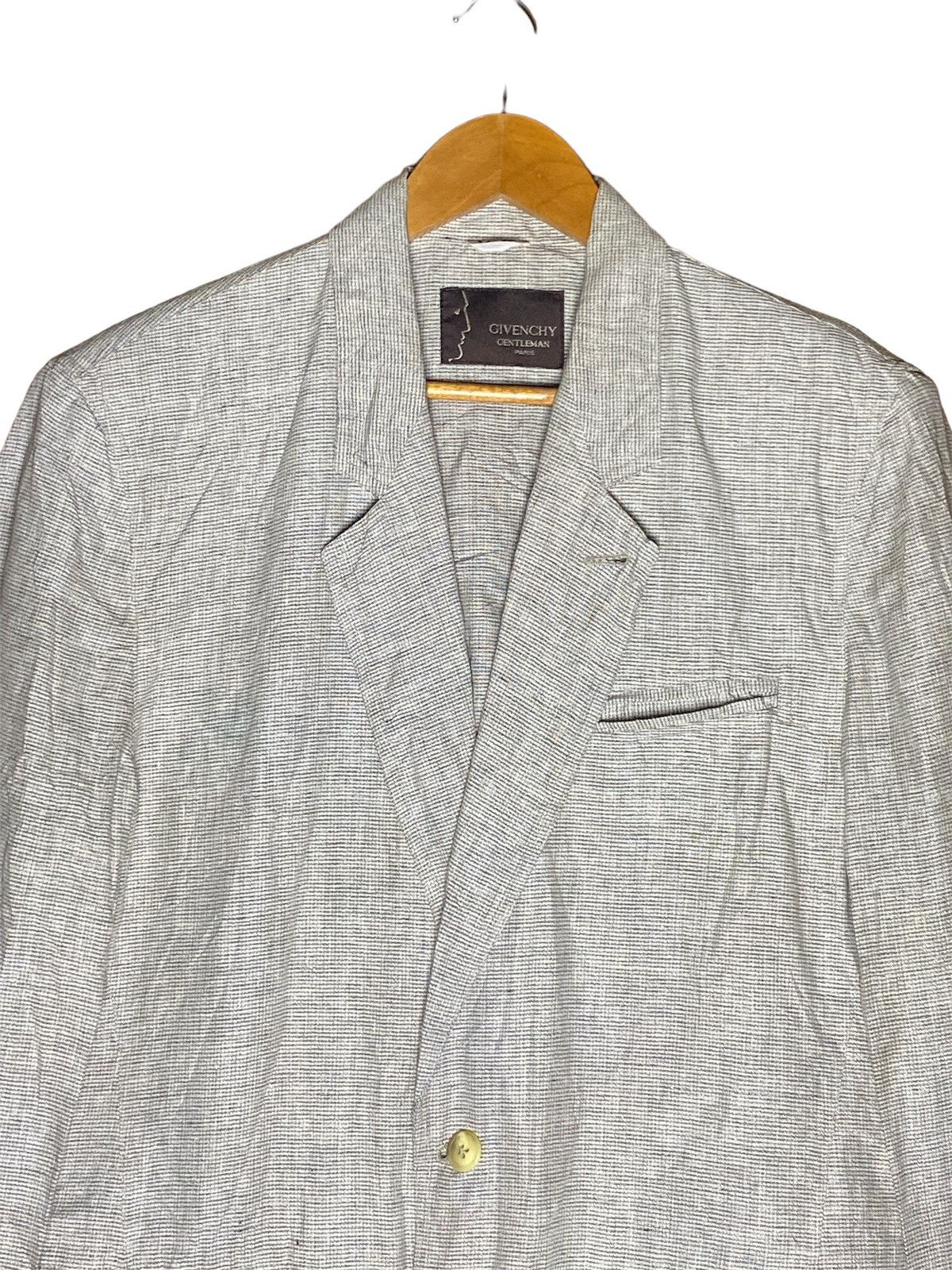 Givenchy × Vintage Vintage Givenchy Gentleman Paris Blazer Size 46R - 4 Thumbnail