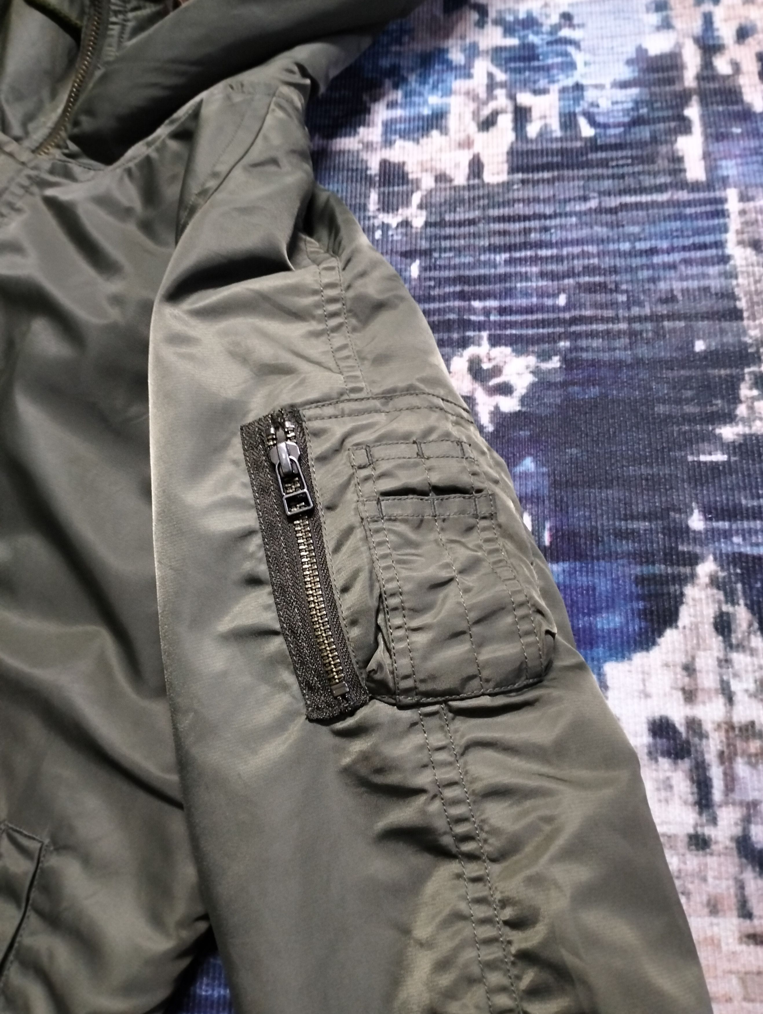 STUDIOUS Studious Japan N-2B Sherpa Lined Hoodie Zipper Jacket Size US M / EU 48-50 / 2 - 11 Thumbnail