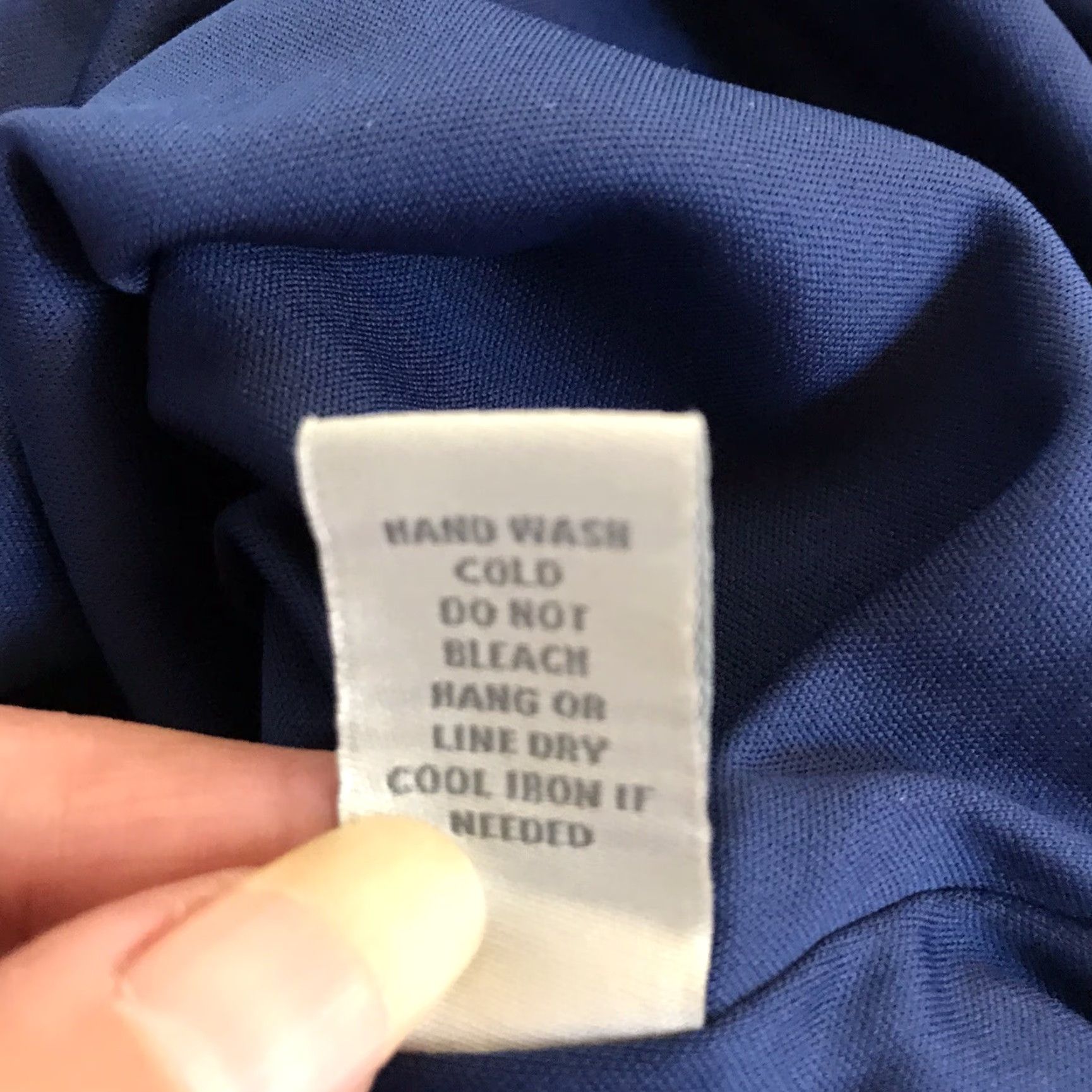 Vintage Charlotte Russe Blue Maxi Dress Womens Size L Sleeveless Sheer Lined Cap Sleeve Lightweight Size L / US 10 / IT 46 - 6 Thumbnail