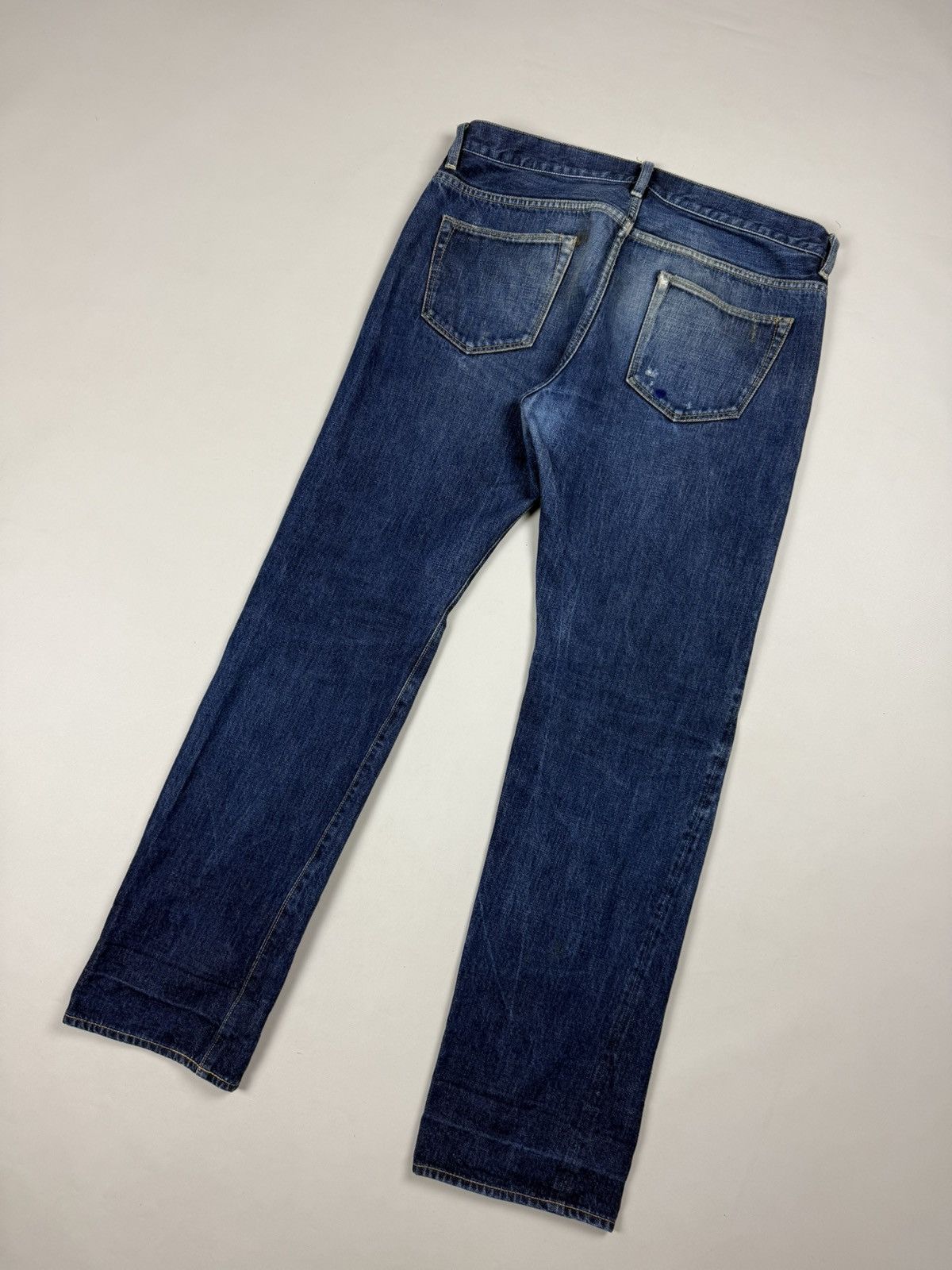 Japanese Brand Japanese Crafted Selvedge Denim Men’s Jeans Size 34 32 Size US 34 / EU 50 - 17 Thumbnail