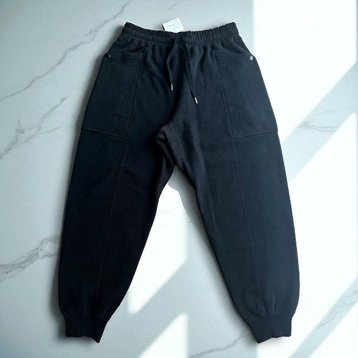 Comme des Garcons Homme NWT 2024AW COMME des GARCONS HOMME Sweat Pants Black S Size US 33 - 1 Thumbnail