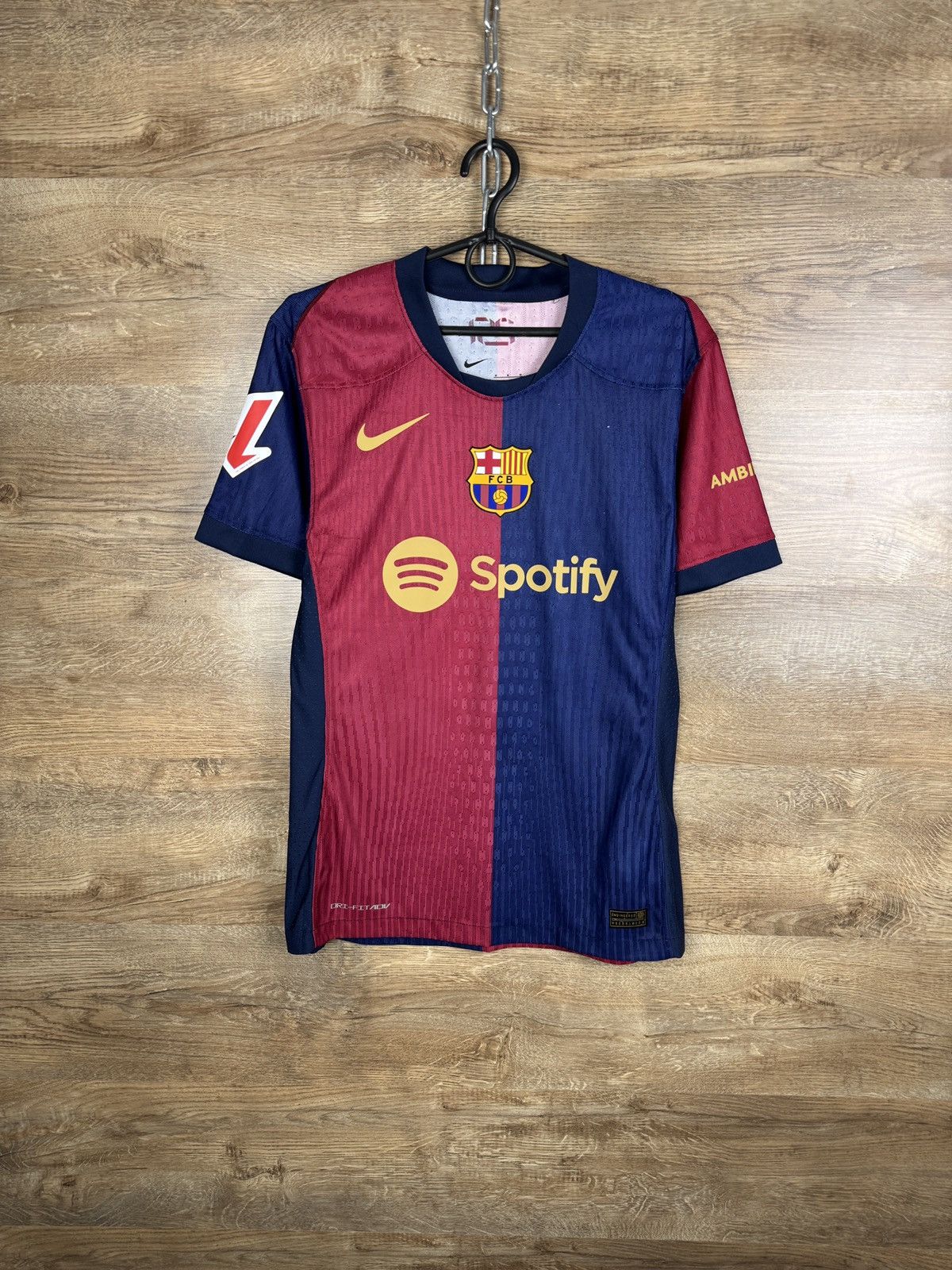 Nike Mens Nike FC Barcelona soccer jersey T-shirt tee training Size US M / EU 48-50 / 2 - 1 Thumbnail
