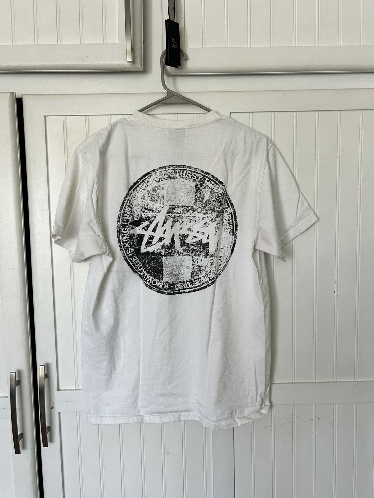 Stussy Stüssy Logo Tee White Double Sided Size US M / EU 48-50 / 2 - 3 Thumbnail