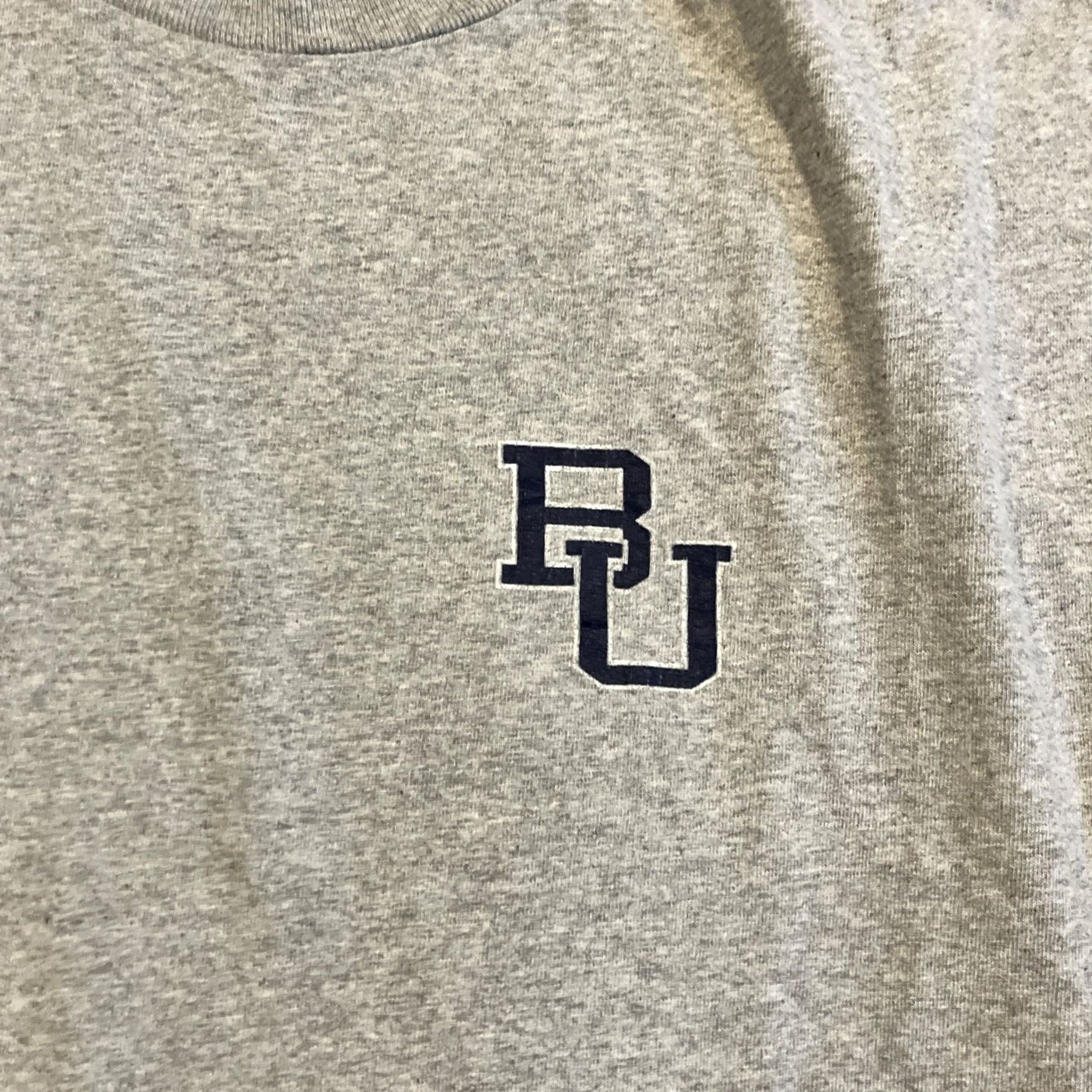Champion VINTAGE Champion Boston University Double Sided Gray T Shirt Mens Large Shirt Gray Boston University Champion Double Sided T Shirt Mens L Size US L / EU 52-54 / 3 - 2 Thumbnail