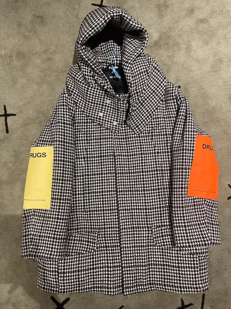 Raf Simons Raf Simons Oversized Black and White Parka- DMC Size US M / EU 48-50 / 2 - 1 Thumbnail