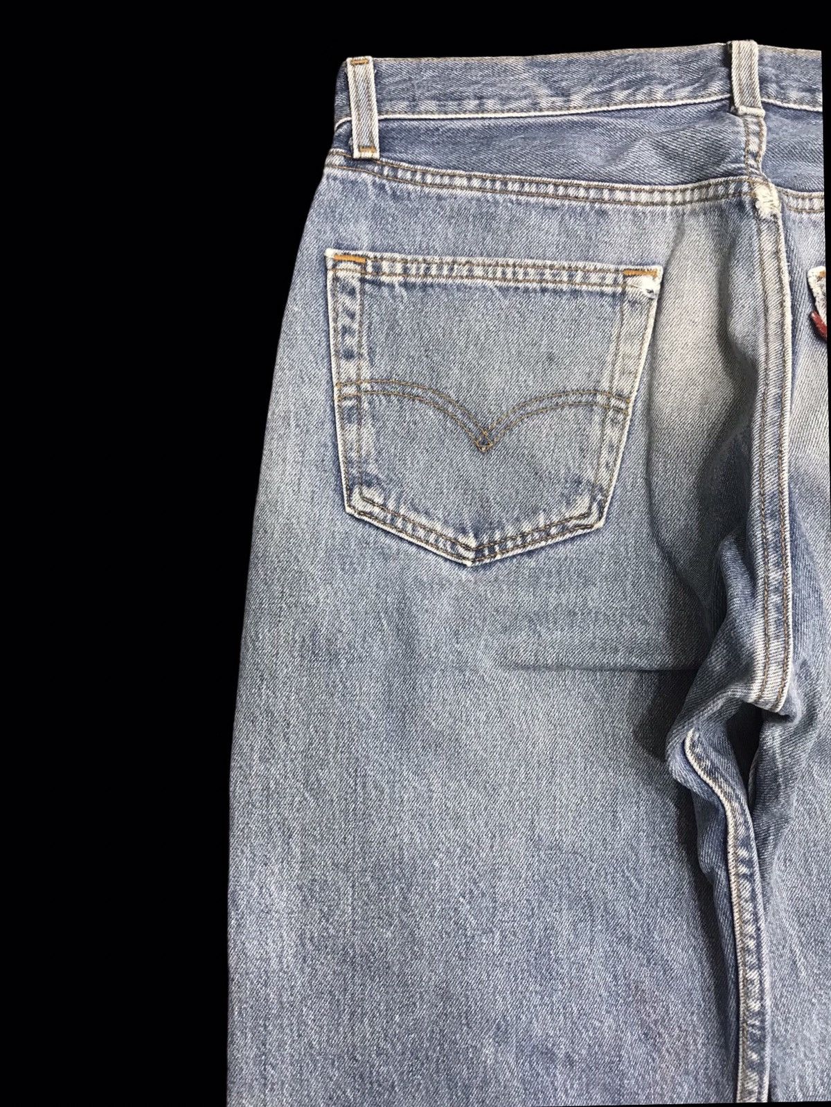 Levi's × Vintage 💥ARCHIVAL💥Vtg Levis 501 Regular Medium Wash Denim F63 Size US 34 / EU 50 - 12 Thumbnail