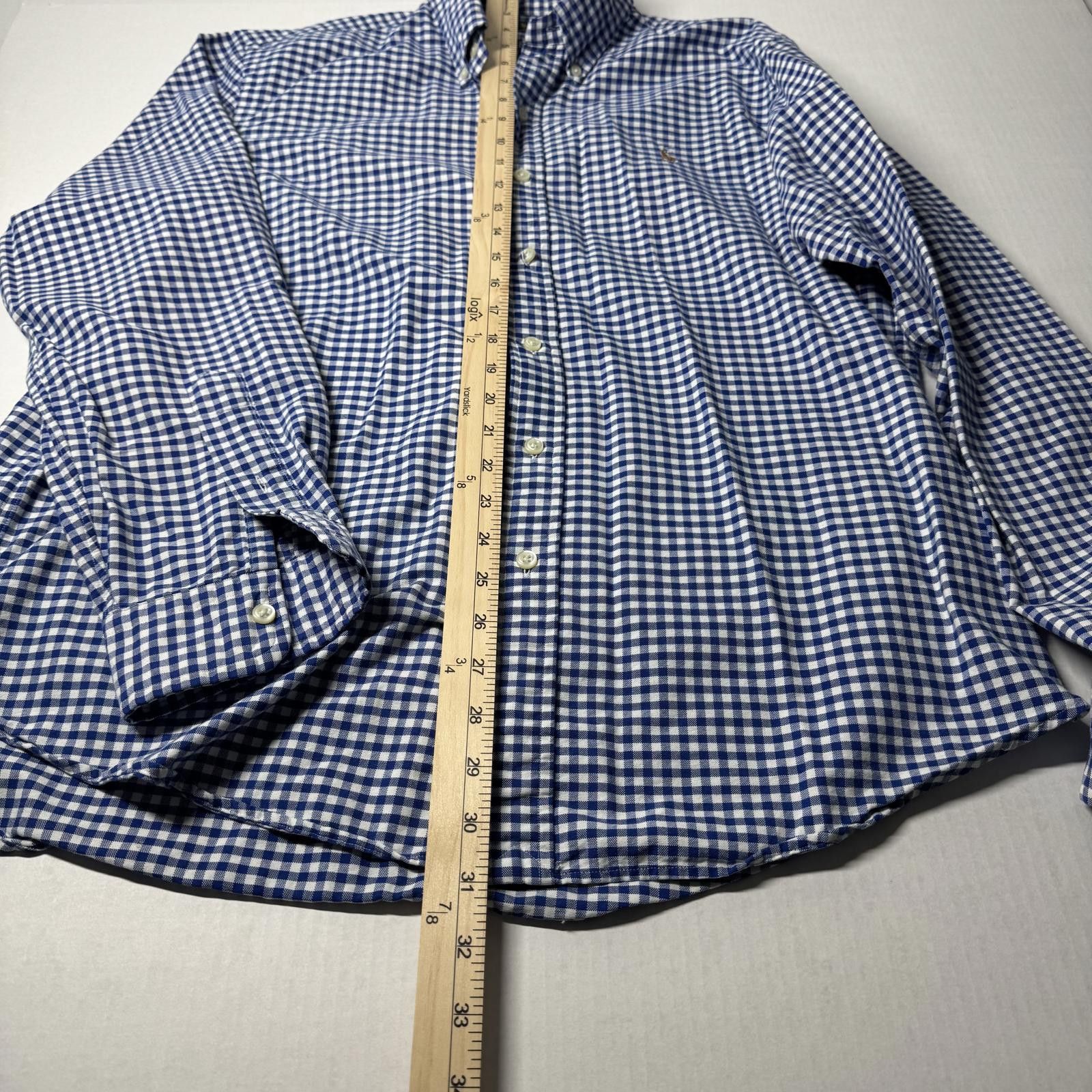 Polo Ralph Lauren Ralph Lauren Classic Fit Men’s Blue/White Stripe Size L Size US L / EU 52-54 / 3 - 4 Thumbnail
