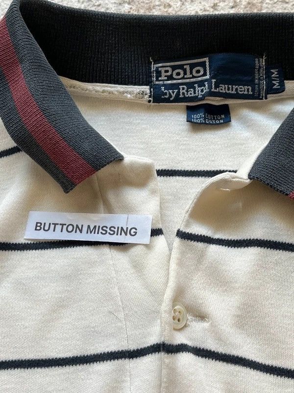 Polo Ralph Lauren OG Polo Ralph Lauren Scribble Sz M Vintage 90s Size US M / EU 48-50 / 2 - 10 Thumbnail