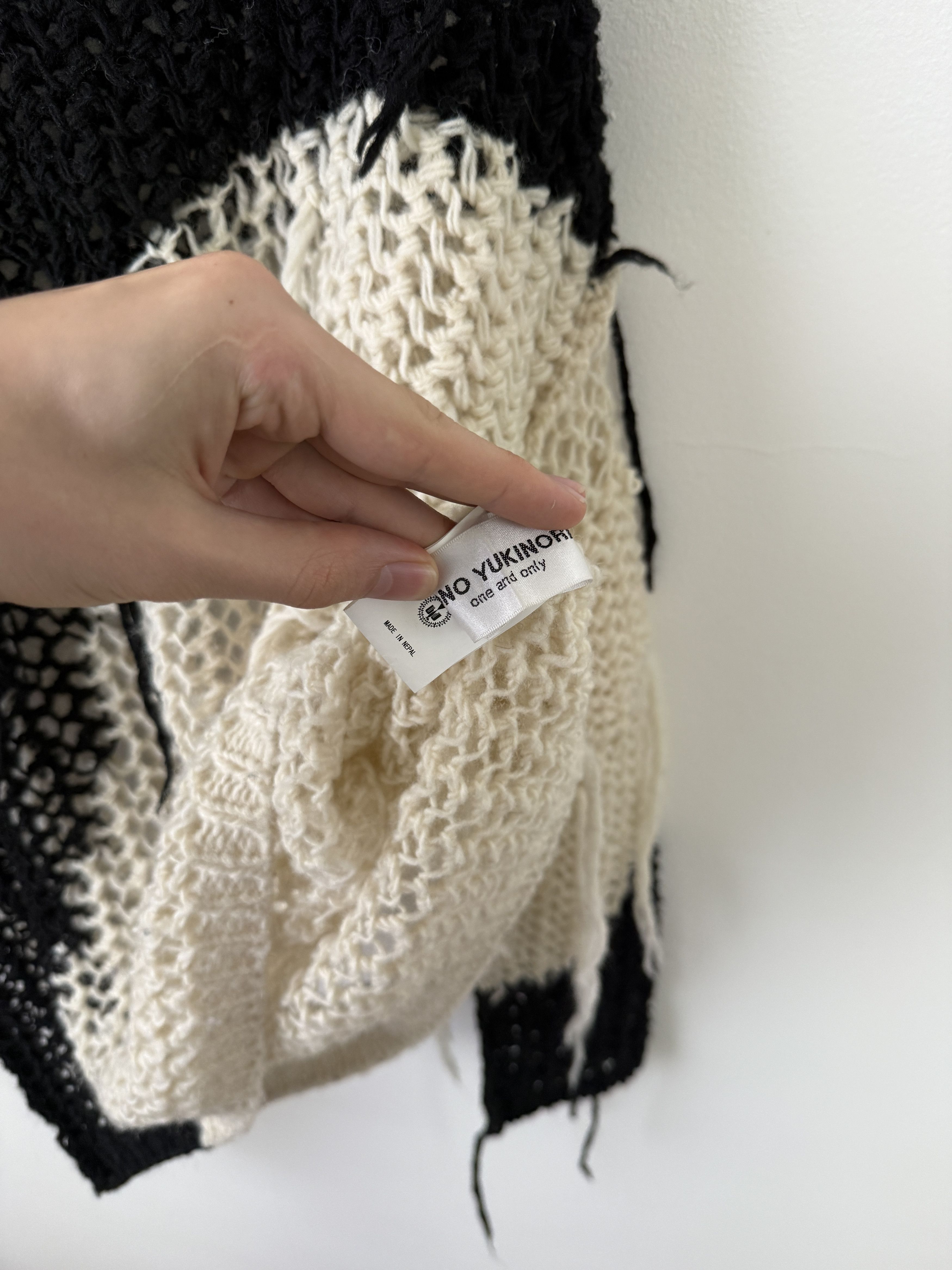Blackmeans Ono Yukinori Distressed Knitted Sweater Size US M / EU 48-50 / 2 - 16 Thumbnail