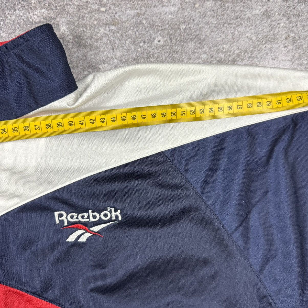 Reebok Vintage Reebok Track Jacket - Navy / Red / White - Size L Size US L / EU 52-54 / 3 - 9 Thumbnail