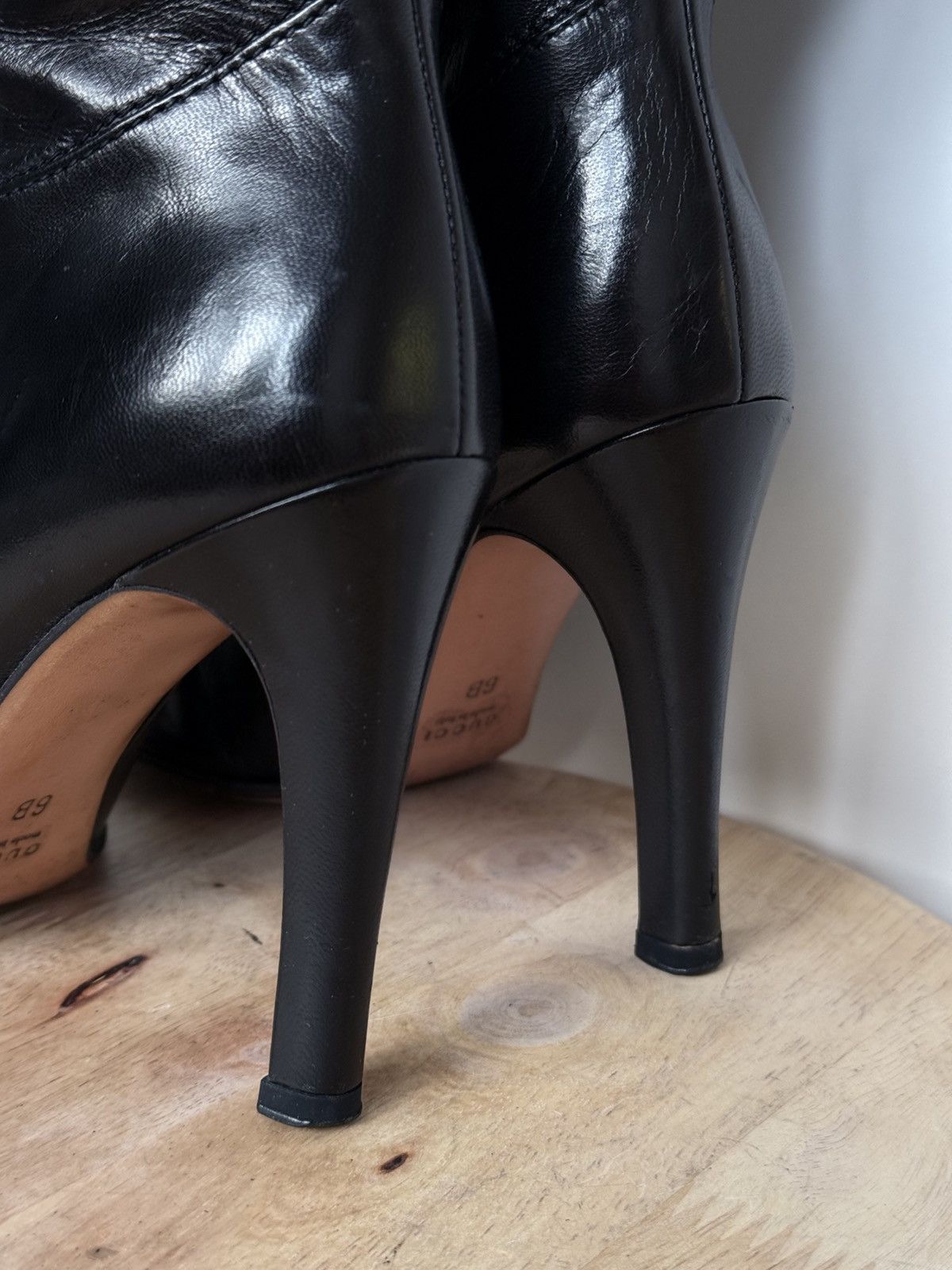 Gucci Gucci Leather riding boots Size US 6 / IT 36 - 10 Thumbnail