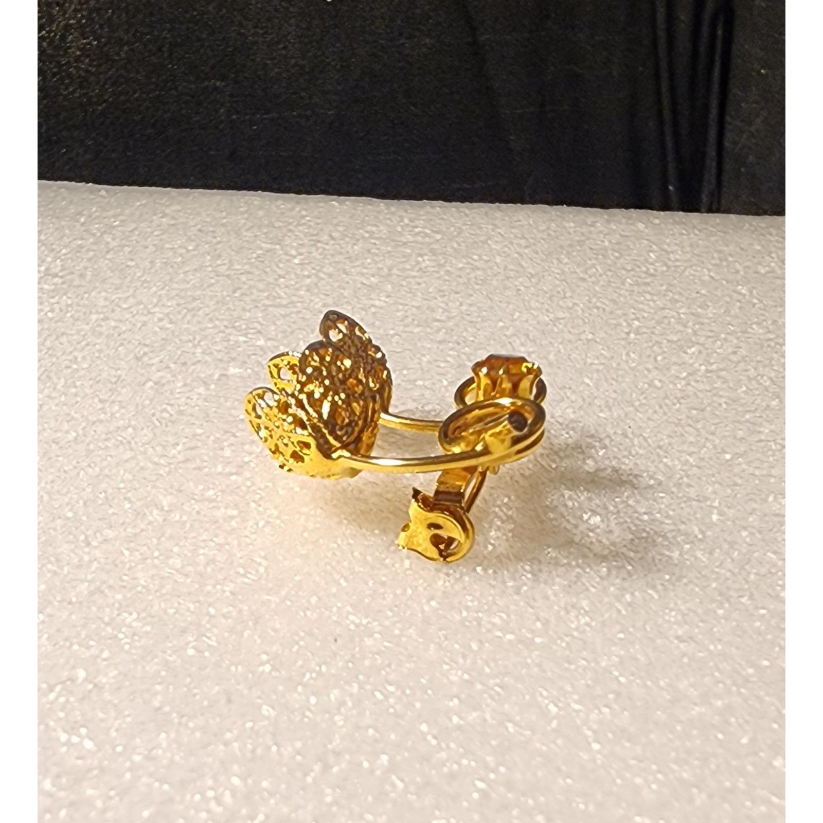 Other Vintage rhinestones tulip brooch pin Size ONE SIZE - 5 Thumbnail