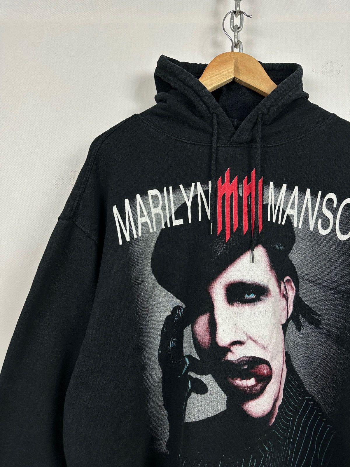 Band Tees Vintage Marilyn Manson Band Hoodie Size US M / EU 48-50 / 2 - 6 Thumbnail