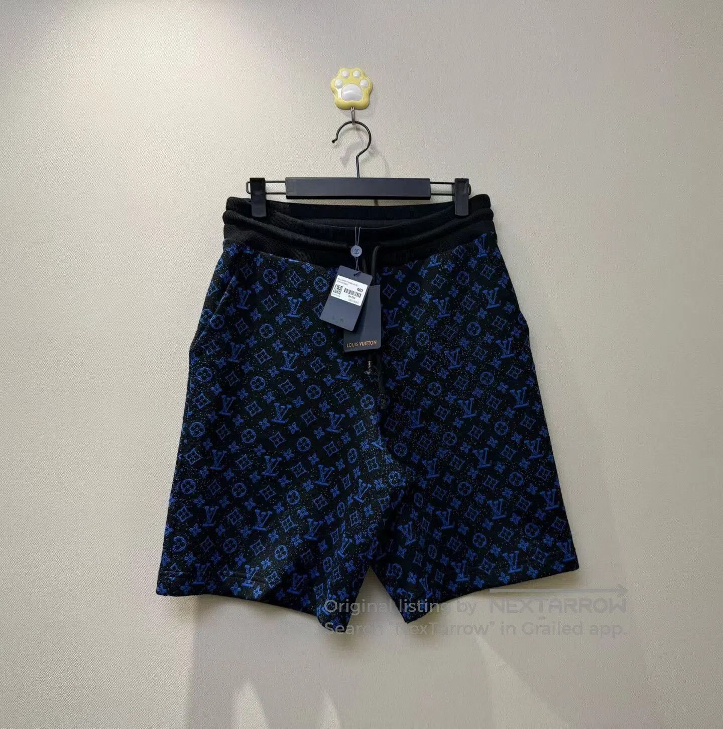 Louis Vuitton Louis Vuitton size M Blue Full Logo Shorts| Size US 27 - 1 Thumbnail