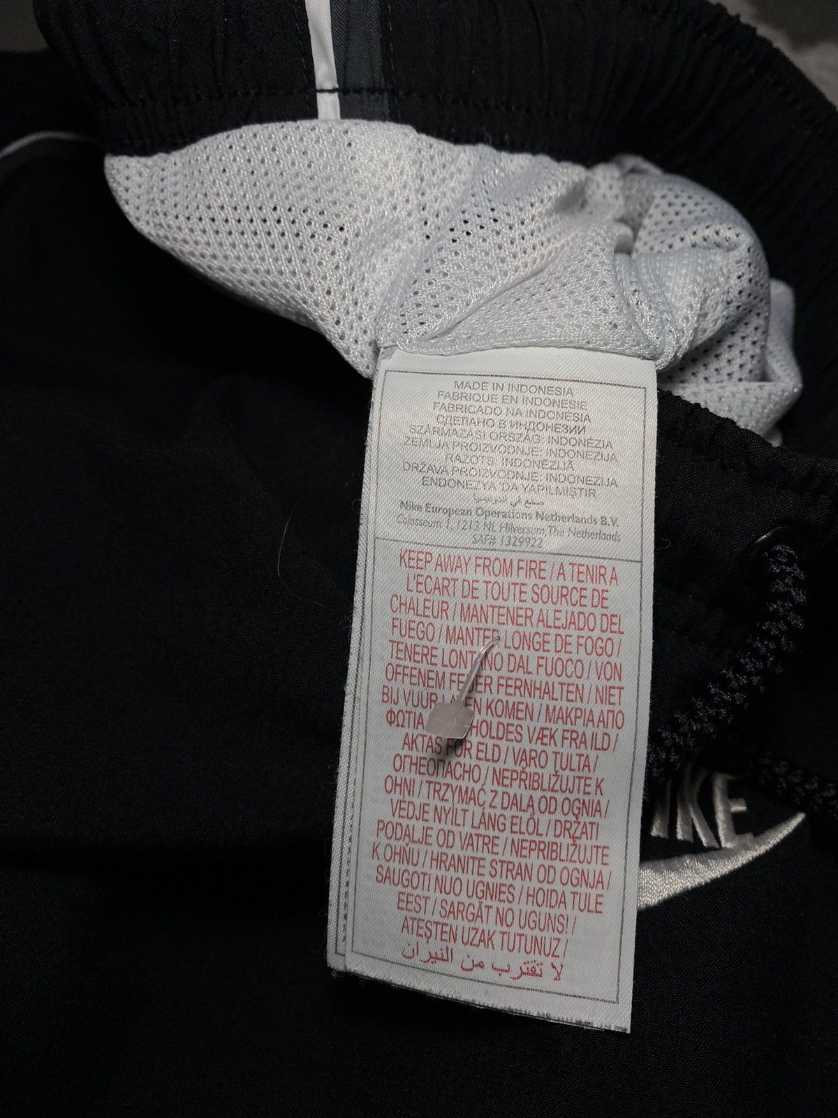 Nike × Vintage Vintage 00’s Y2K Nike Swoosh Parachute Sweatpants Size 26" / US 2 / IT 38 - 15 Thumbnail