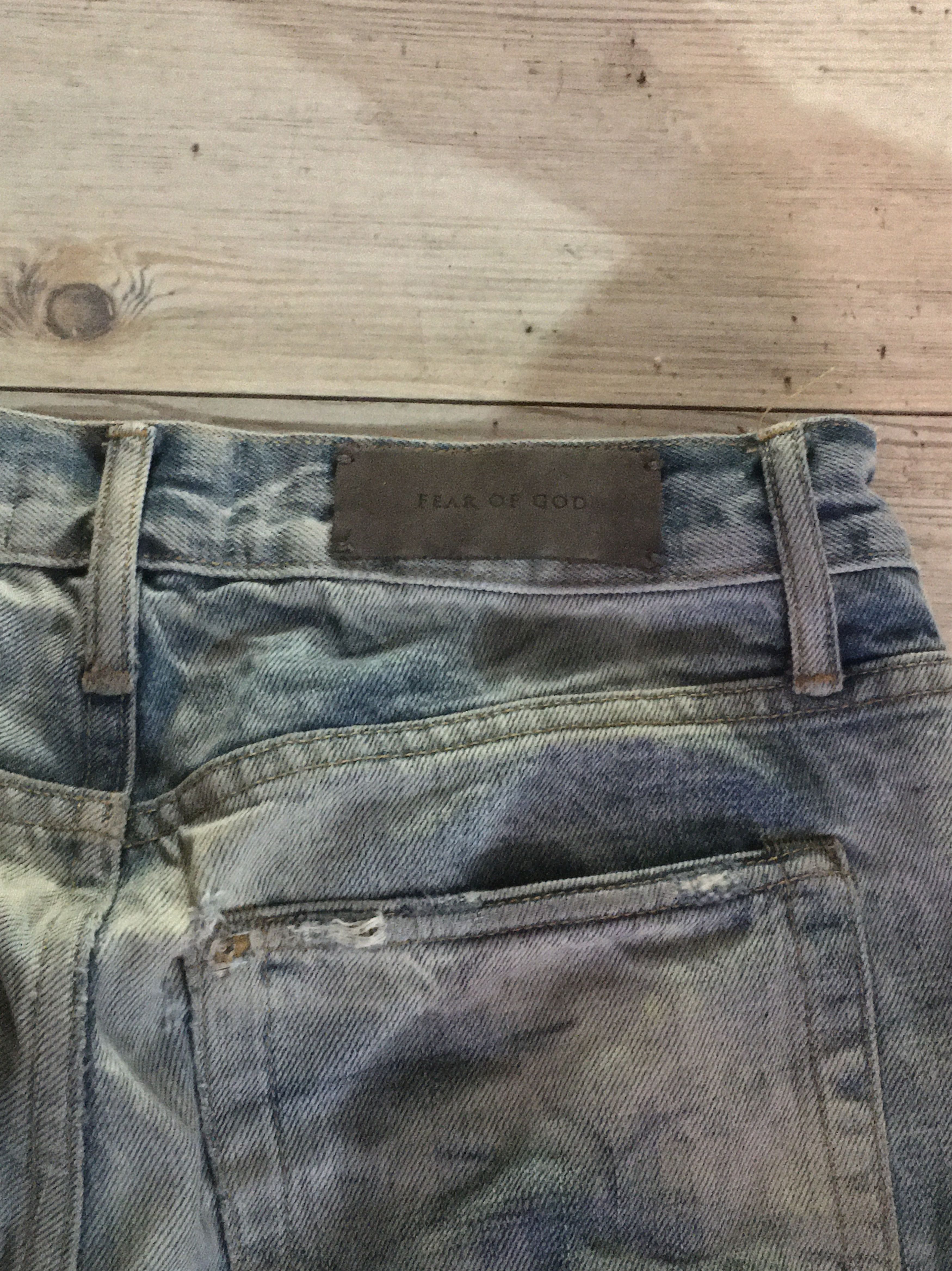 Fear of God Fear of God Holy Water Jeans Size US 30 / EU 46 - 4 Thumbnail