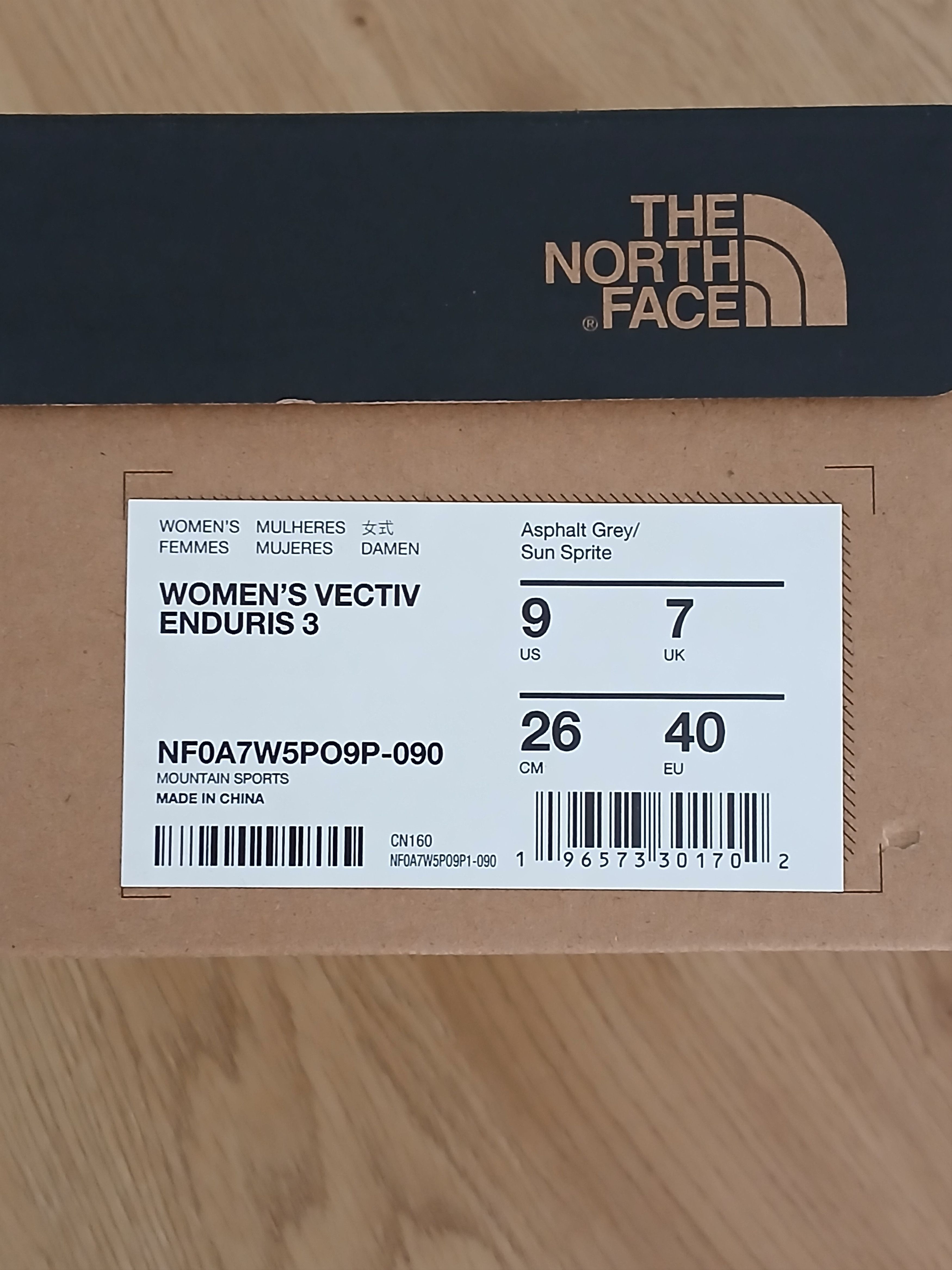 The North Face New The North Face Vectiv Enduris 3 Sneakers Size US 9 / IT 39 - 9 Thumbnail