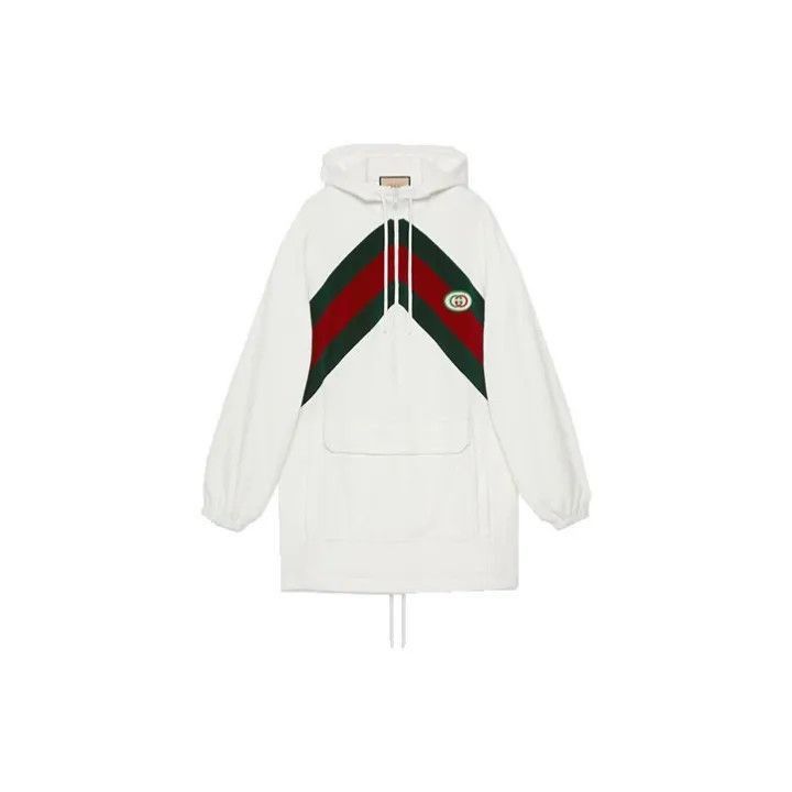 Gucci Gucci Stripe Color Block Hoodie Dress-2507 Size M / US 6-8 / IT 42-44 - 1 Thumbnail
