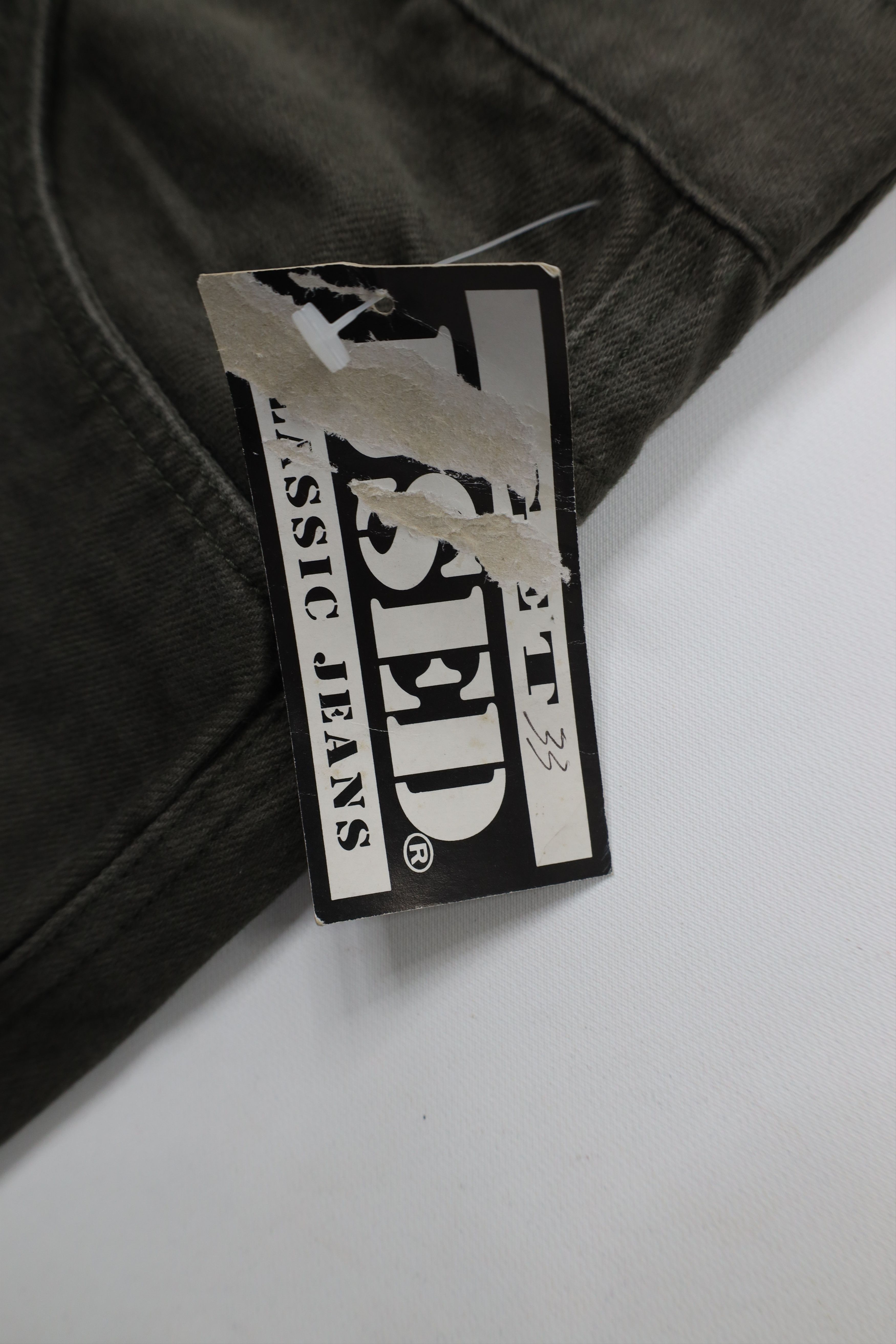 Vintage Deadstock Vintage 90s Streetwear Skateboard Jeans Green Size US 33 - 6 Thumbnail