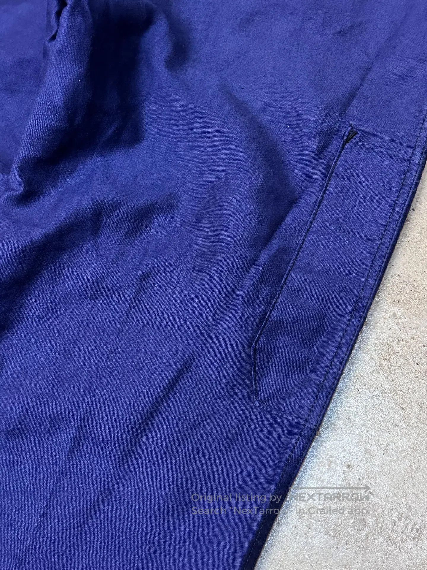 Vintage Vintage 60s French Moleskin Work Pants. Size US 31 - 8 Thumbnail