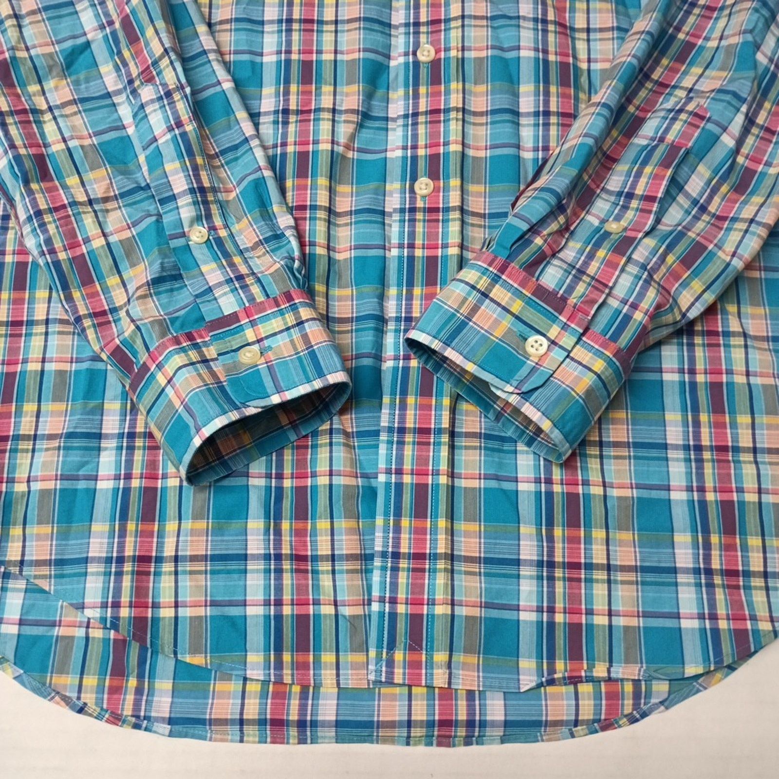 Polo Ralph Lauren Polo Ralph Lauren Button Down Shirt Men's M Multicolor Plaid Size US M / EU 48-50 / 2 - 2 Thumbnail