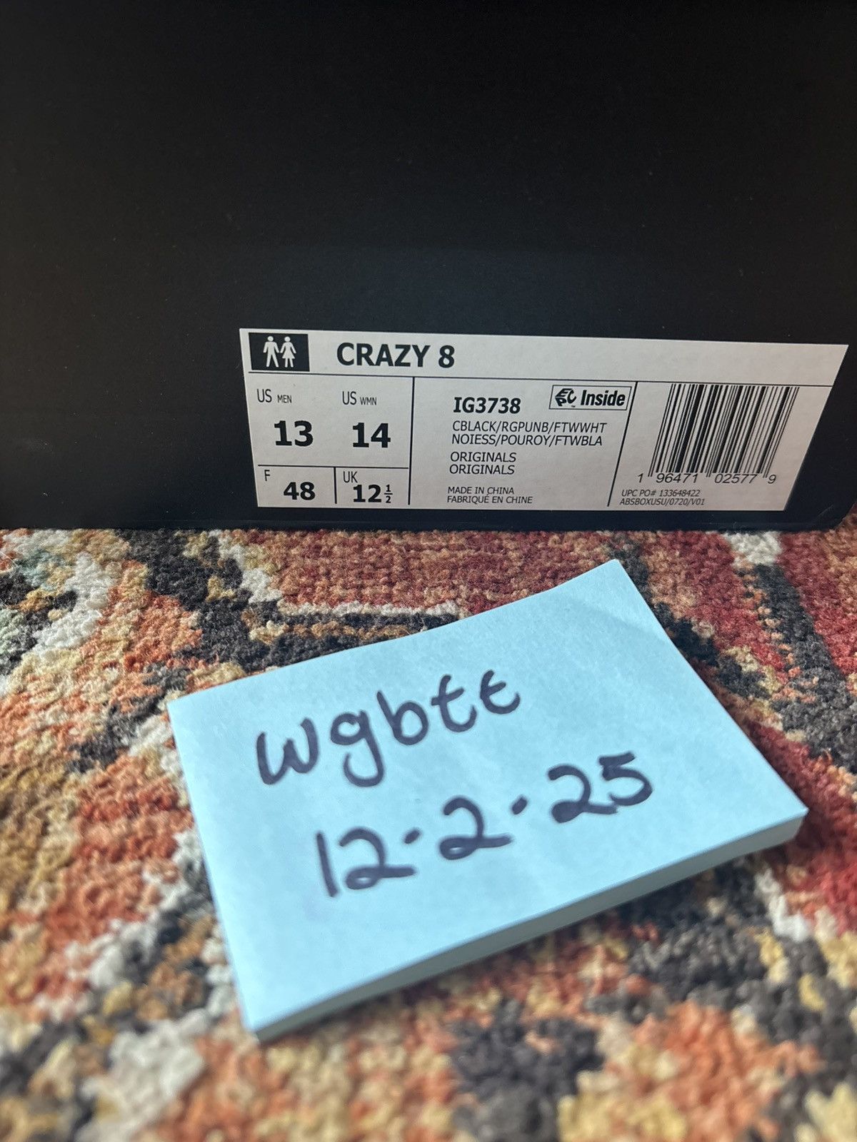 Adidas adidas Crazy 8 Size US 13 / EU 46 - 6 Thumbnail