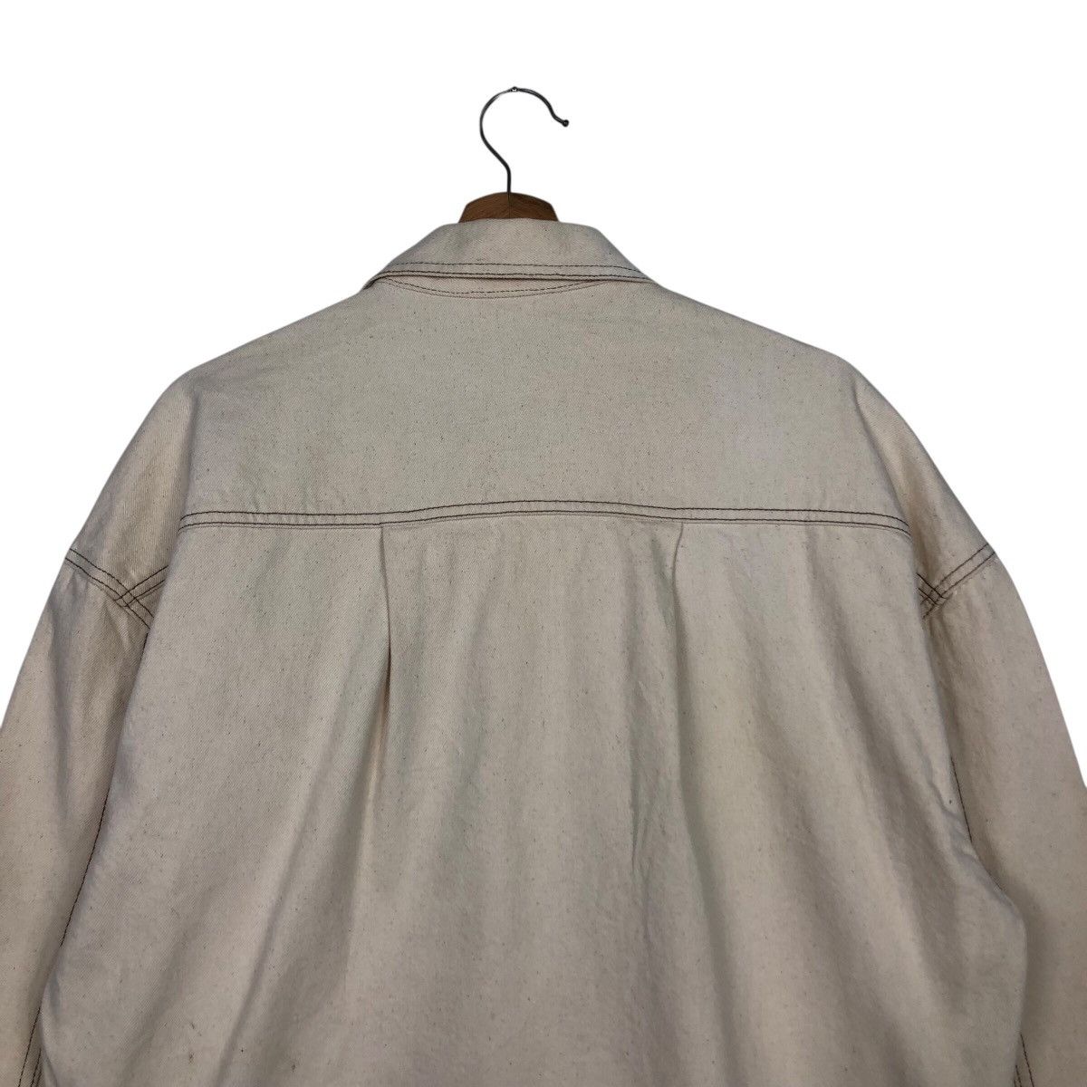 Vintage 📌Vintage Cropped Biker Jacket Double Pocket Issey Miyake Size US M / EU 48-50 / 2 - 10 Thumbnail