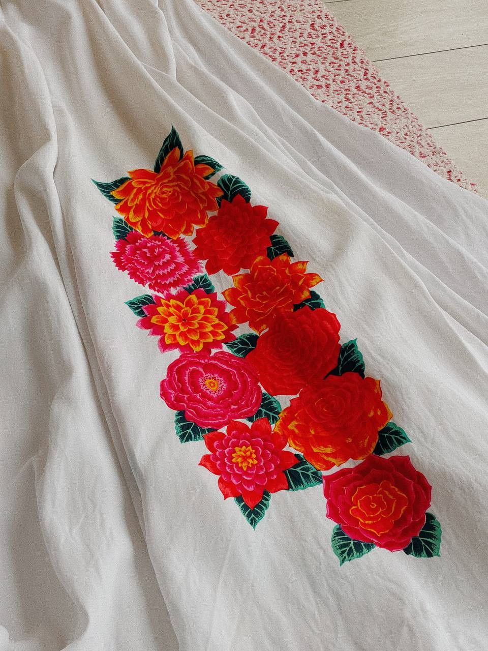 Yohji Yamamoto Yohji Yamamoto 1987 Skirt SS87 Floral Cupro Archive Japan Size 24" / US 00 / IT 34 - 13 Thumbnail