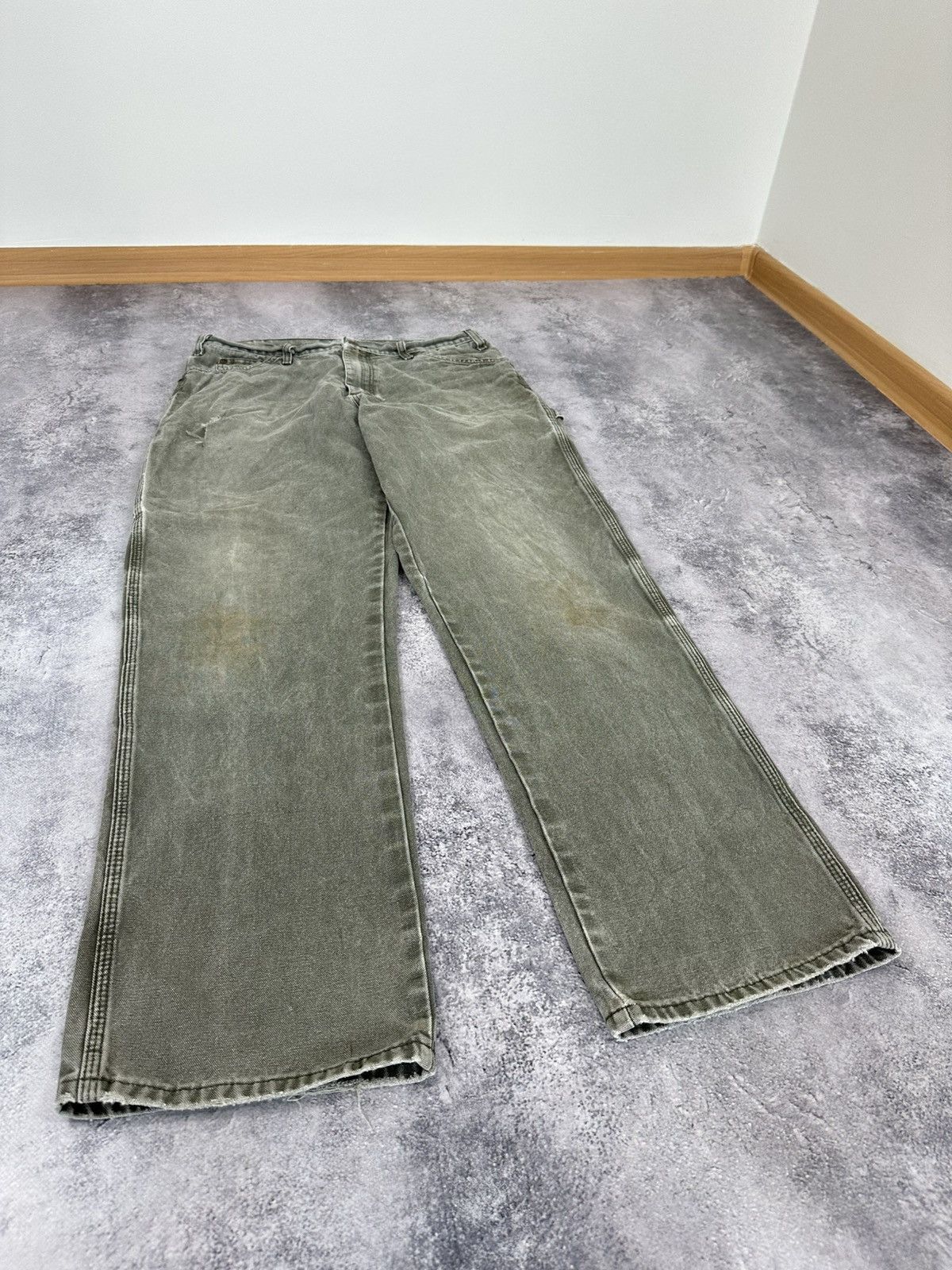 Dickies Vintage 90s Dickies Carpenter Baggy Opium Faded Work Pants Size US 34 / EU 50 - 10 Thumbnail
