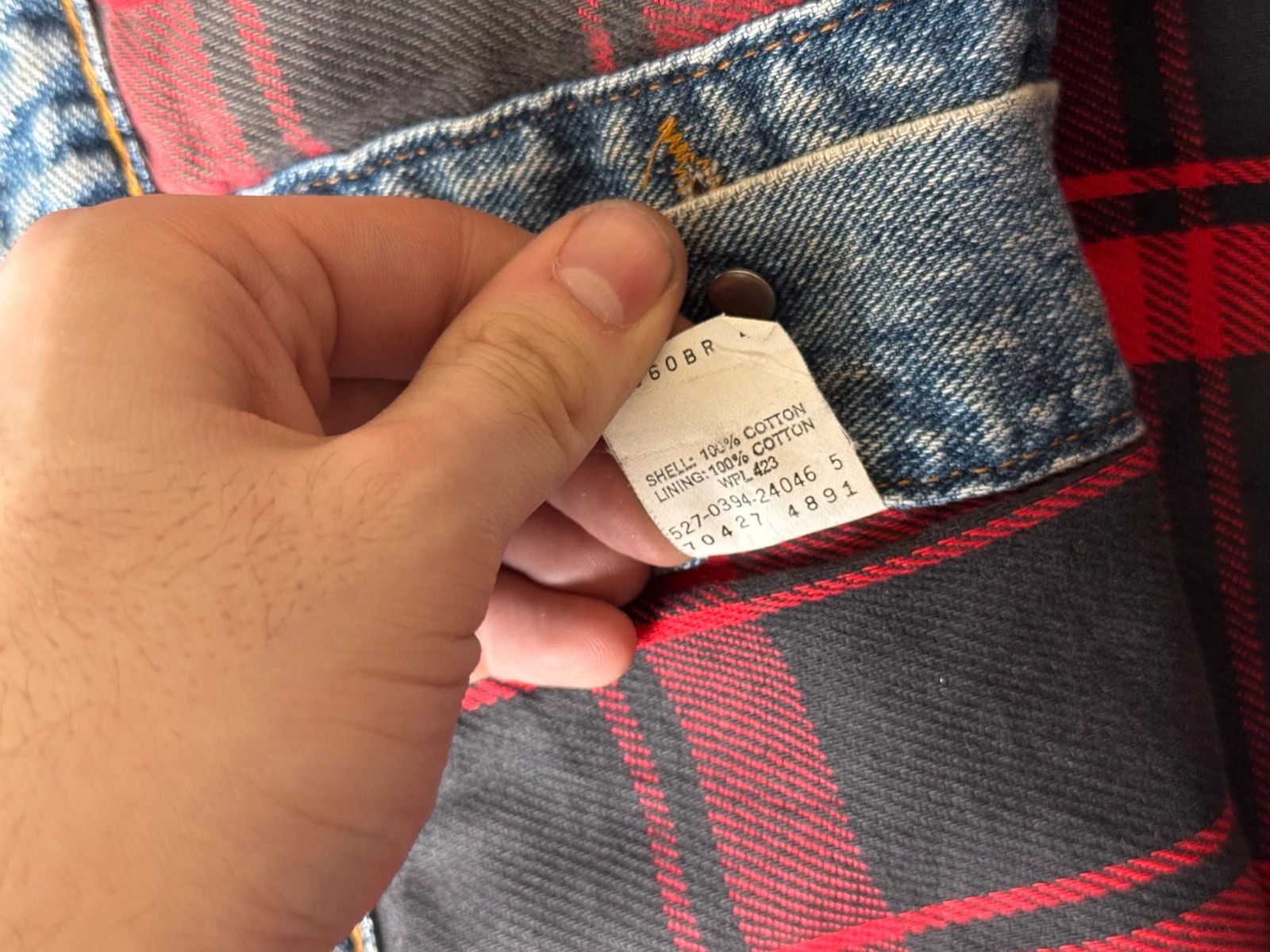 Levi's Veste Jean Levi's Type III trucker 70427 Made In USA 80 XL Size US XL / EU 56 / 4 - 9 Thumbnail