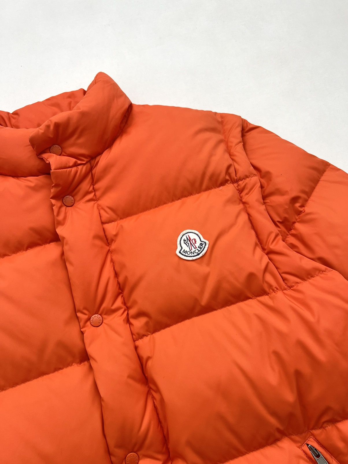 Moncler 🍊Vintage Moncler 2in1 Andersen Down Puffer Jacket Orange Size M / US 6-8 / IT 42-44 - 6 Thumbnail