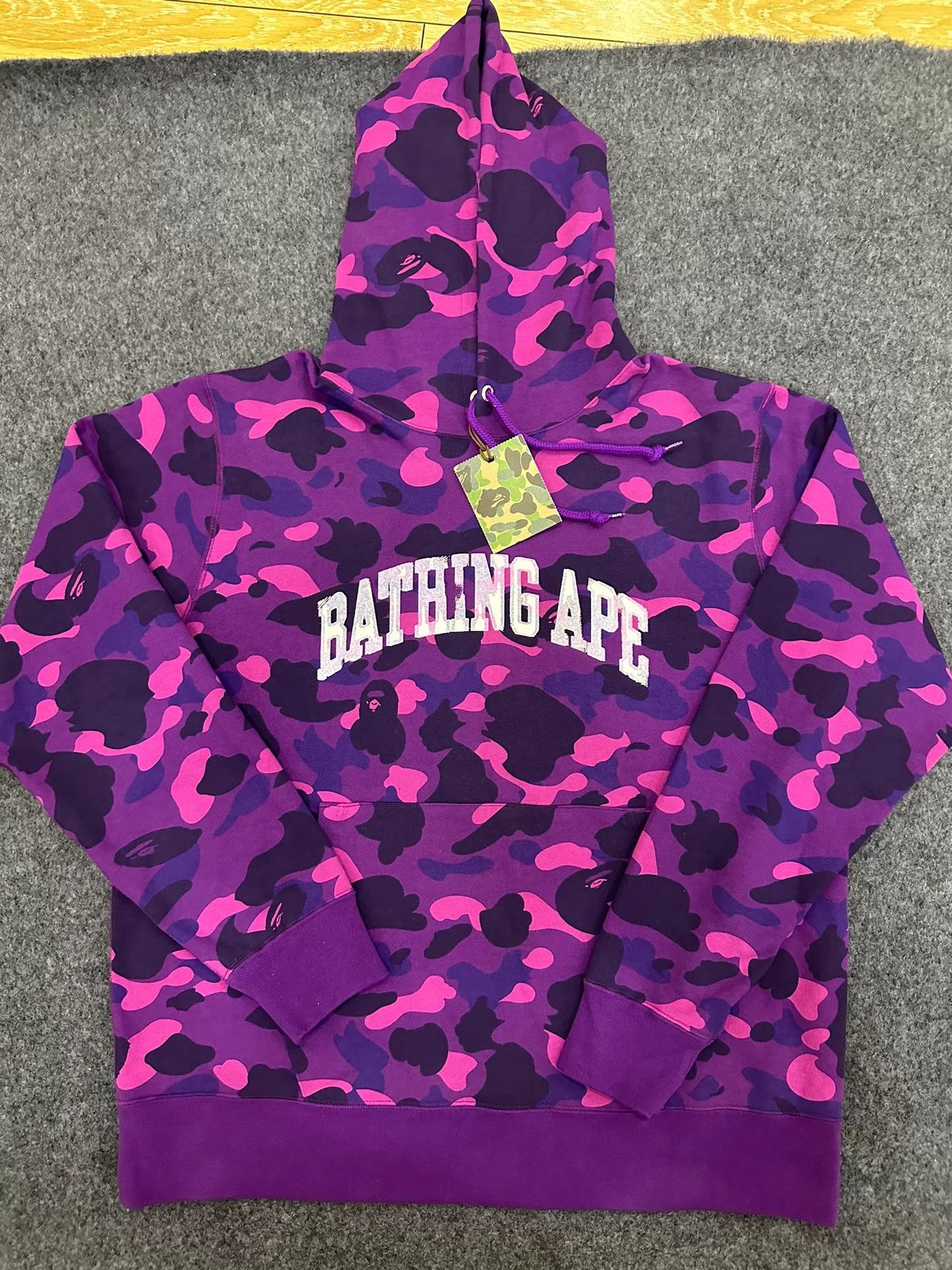Bape Bape X Multi Glow Sweatshirt Pullover Size US XXL / EU 58 / 5 - 1 Thumbnail