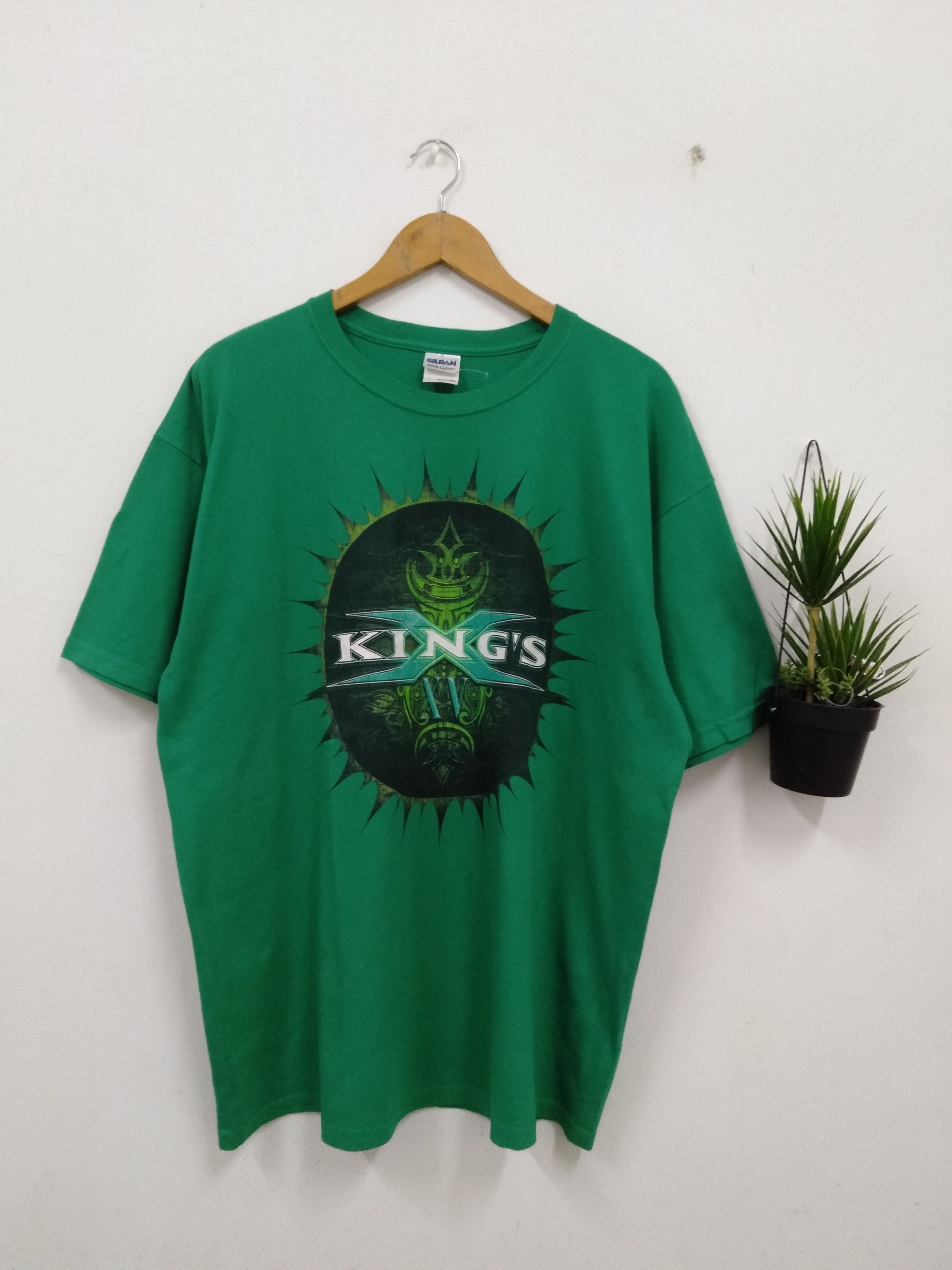Band Tees Vintage King's X rock band t shirt album cover rare Size US XL / EU 56 / 4 - 1 Thumbnail