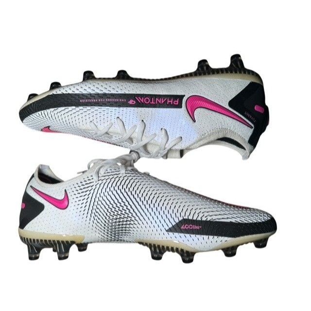 Nike Nike Phantom GT Elite AG Pro Soccer Cleat White Pink Blast C Size US 10 / EU 43 - 2 Thumbnail