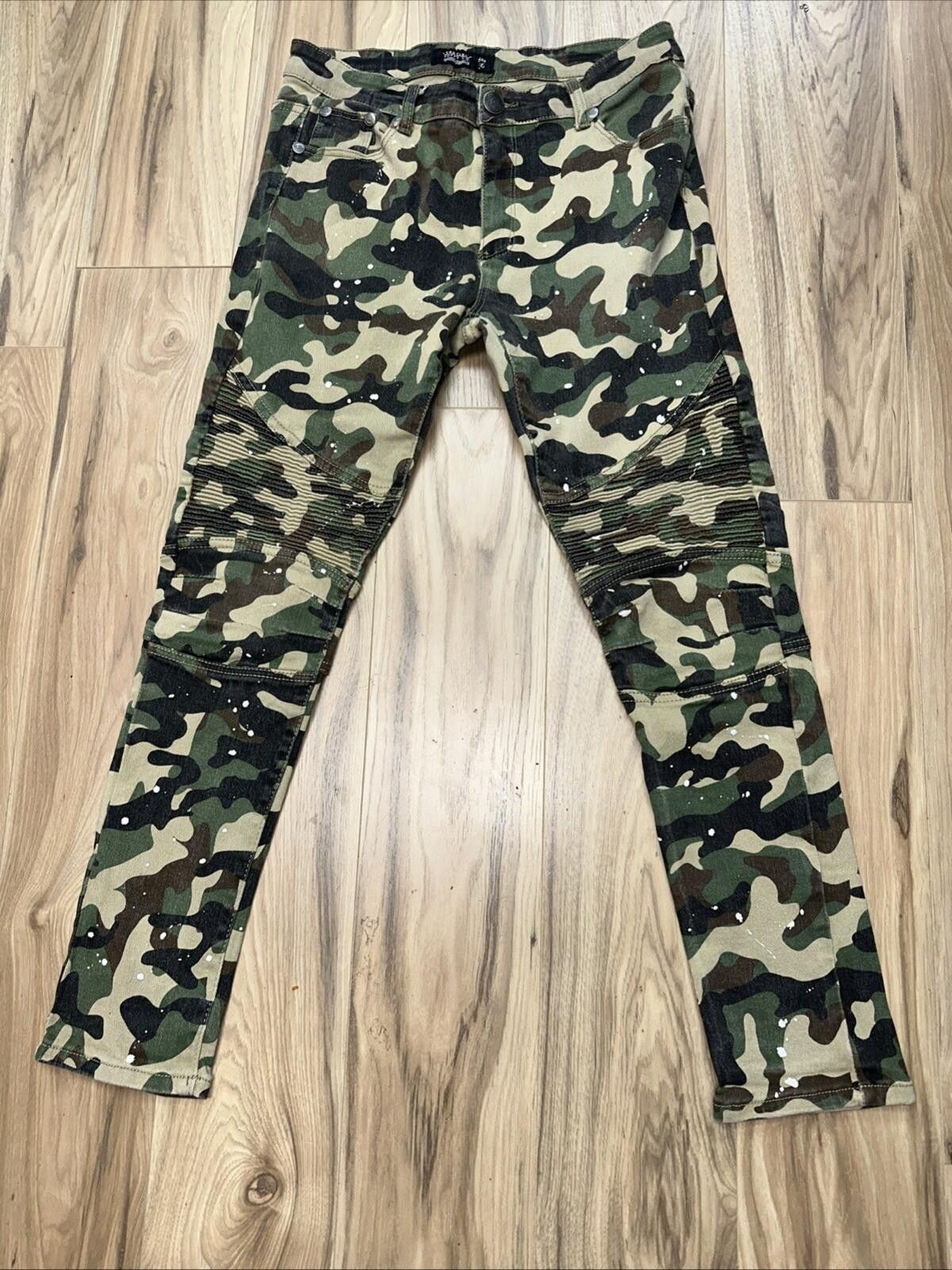 Denim & Supply Ralph Lauren Trestles Supply Co Paint Splatter Camo Denim Leg Jeans 36 Size US 36 / EU 52 - 1 Thumbnail