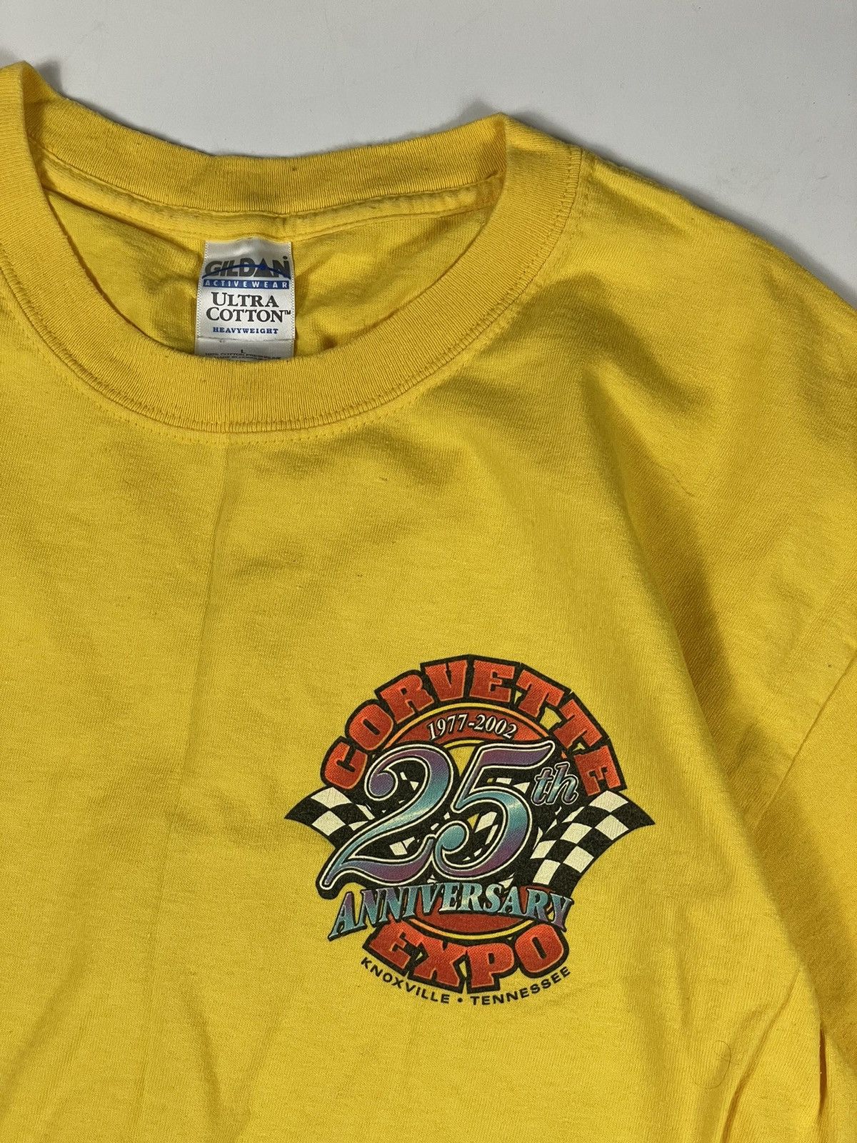 Chevrolet × Vintage Corvette rare c2 t shirt tees 25 boxy moto sport chevy Size US L / EU 52-54 / 3 - 4 Thumbnail