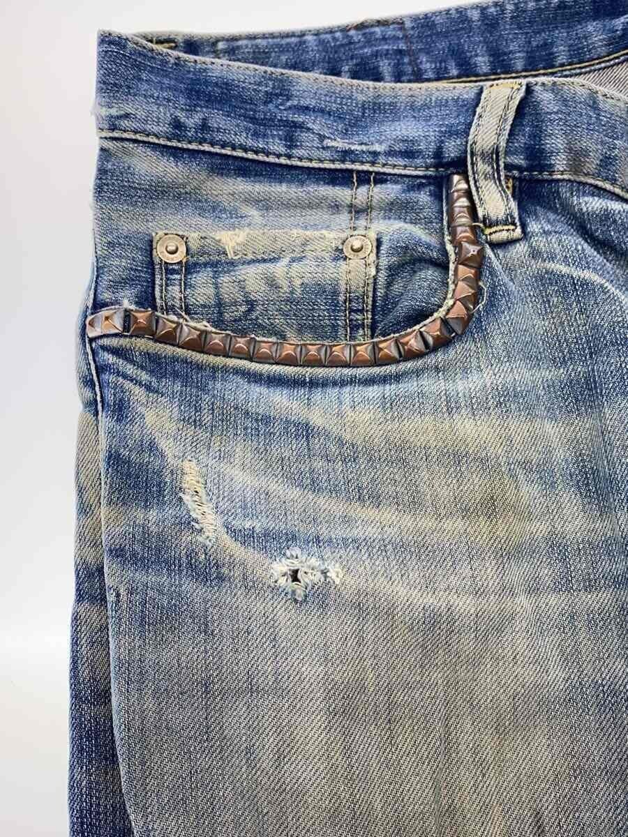 Hysteric Glamour Studded Distressed Jeans Size US 30 / EU 46 - 7 Thumbnail