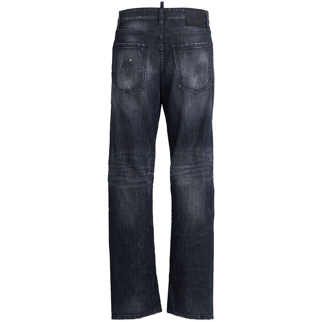Dsquared2 DSQUARED2 Loose Twisted Blue Denim Jeans New & Authentic (Me Size US 28 / EU 44 - 2 Thumbnail