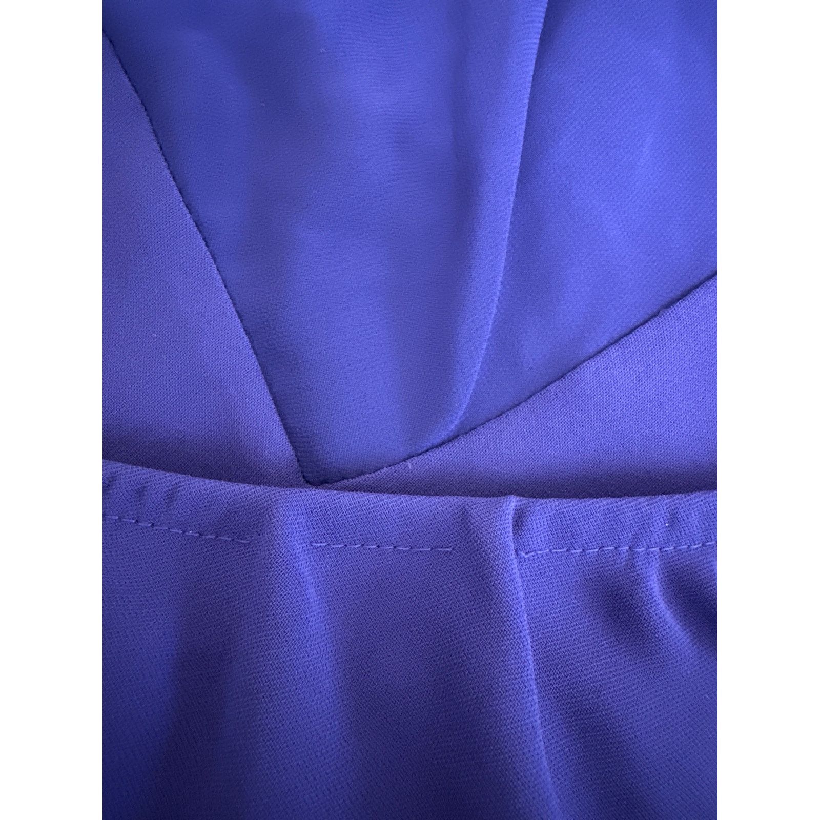 Other NWT SL Fashions 10P Purple Chiffon 2 Piece Dress Skirt & Top Size L / US 10 / IT 46 - 6 Thumbnail