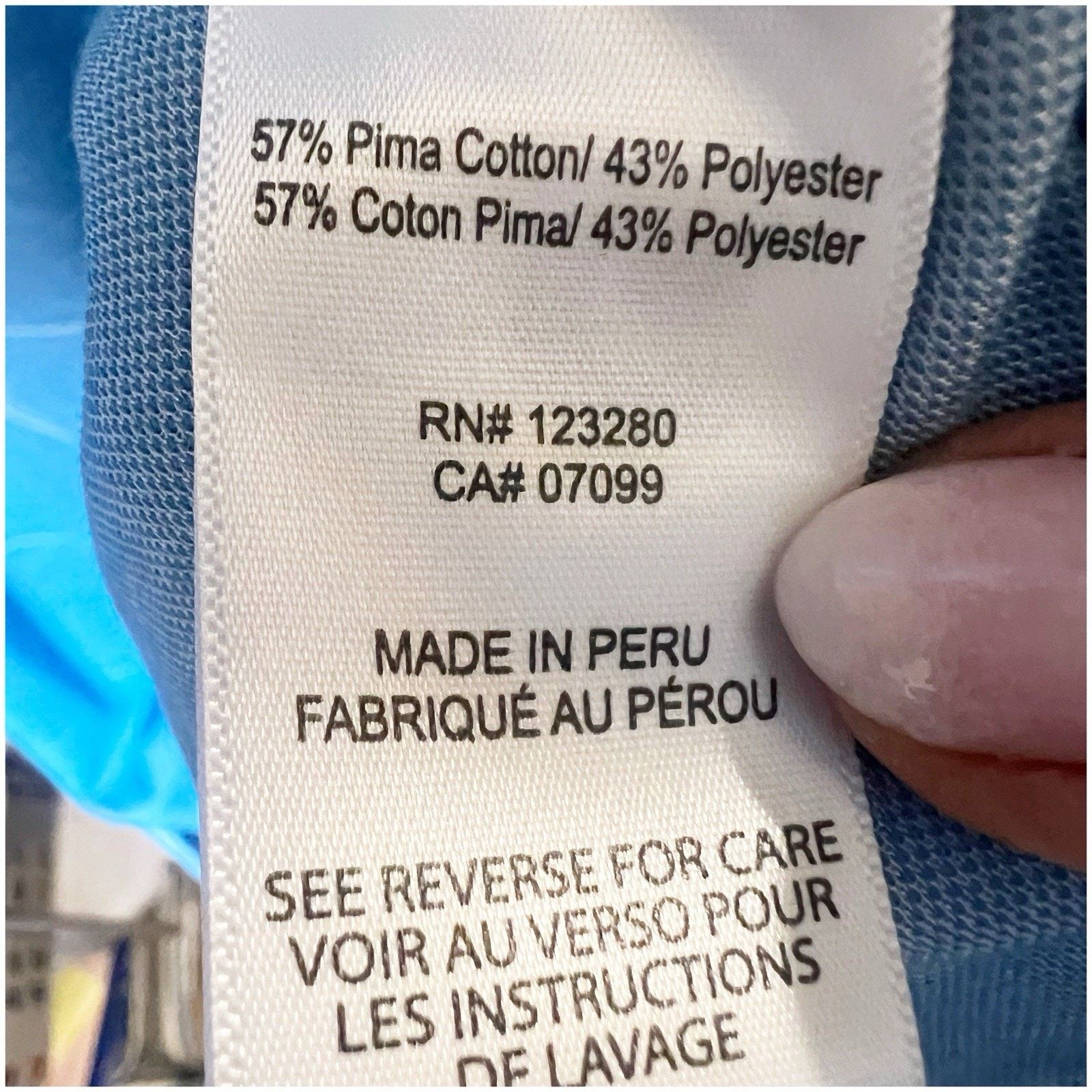 TravisMathew Travis Mathew Baumen Around Polo Palm Tree Blue Size XL Size US XL / EU 56 / 4 - 7 Thumbnail