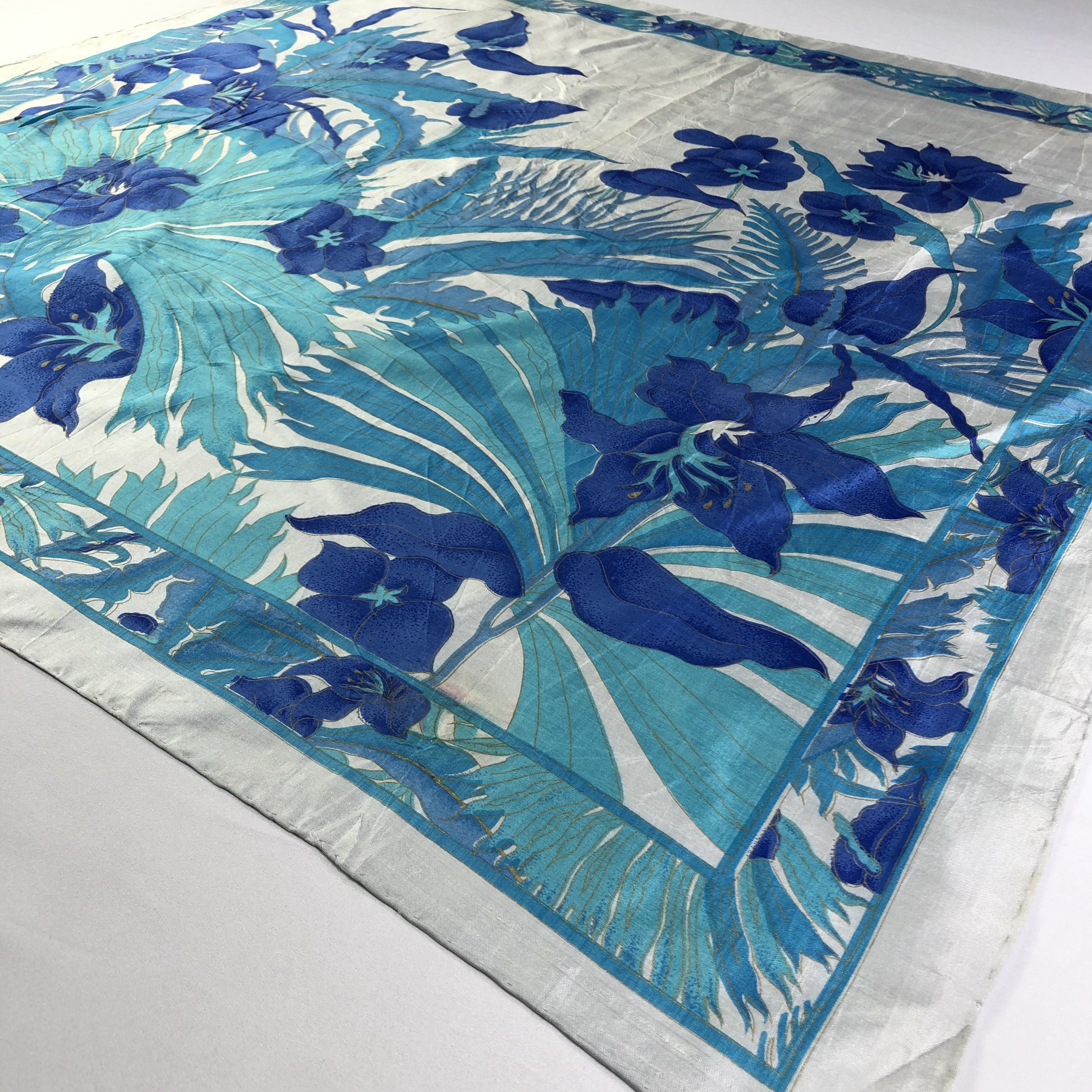 Vintage Vintage Silk Scarf Size ONE SIZE - 3 Thumbnail