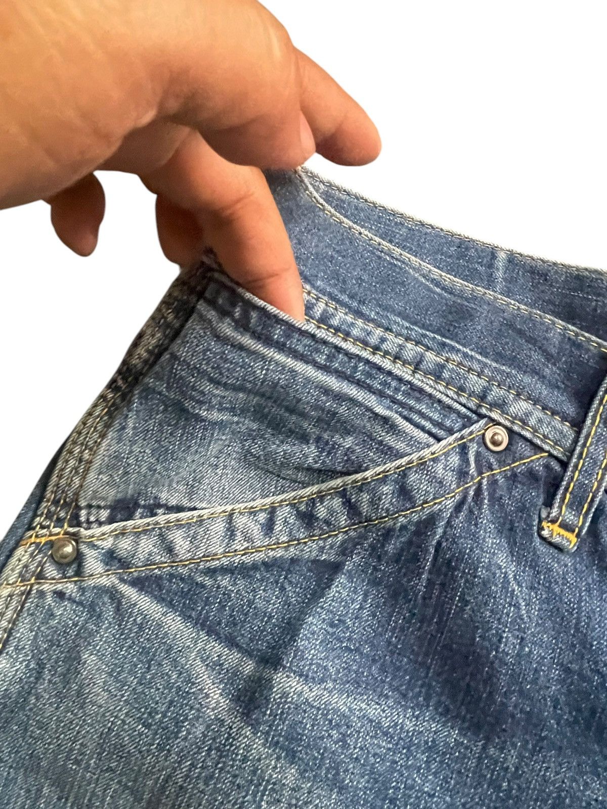 Fat Tokyo × Japanese Brand × Vintage Vintage Fat Tokyo Denim Short Size US 32 / EU 48 - 4 Thumbnail