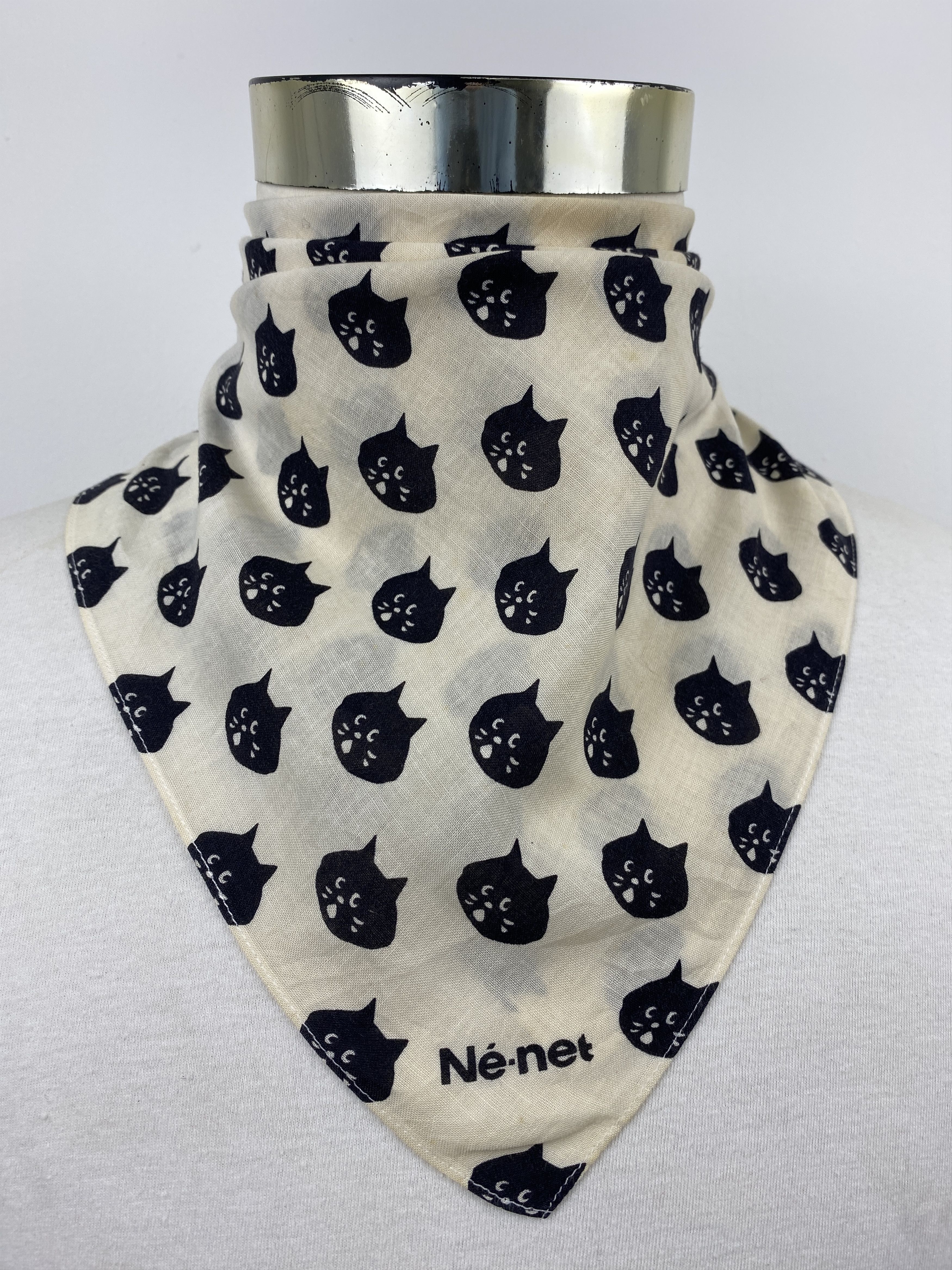 Issey Miyake Vintage Issey Miyake Ne-Net Handkerchief Neckerchief HKC0684 Size ONE SIZE - 2 Thumbnail