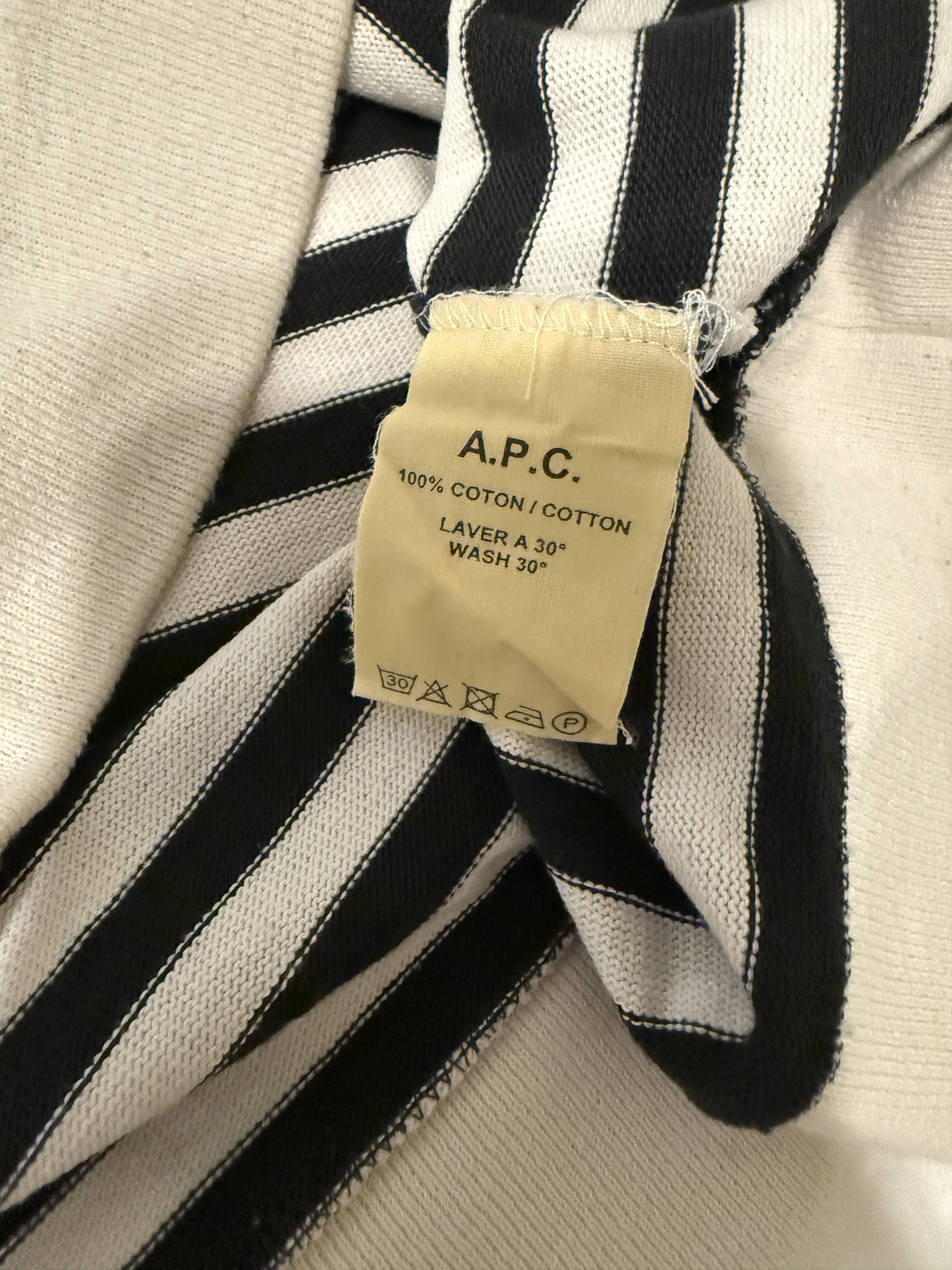 A.P.C. Striped Sweatshirt Size US M / EU 48-50 / 2 - 4 Thumbnail