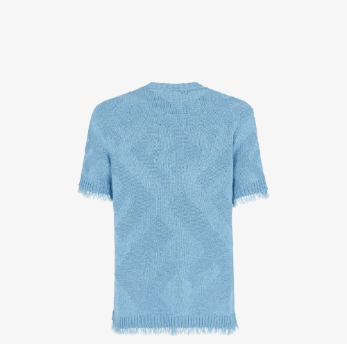 Fendi o1loc1c0824 Jumper in Blue Size US M / EU 48-50 / 2 - 2 Thumbnail