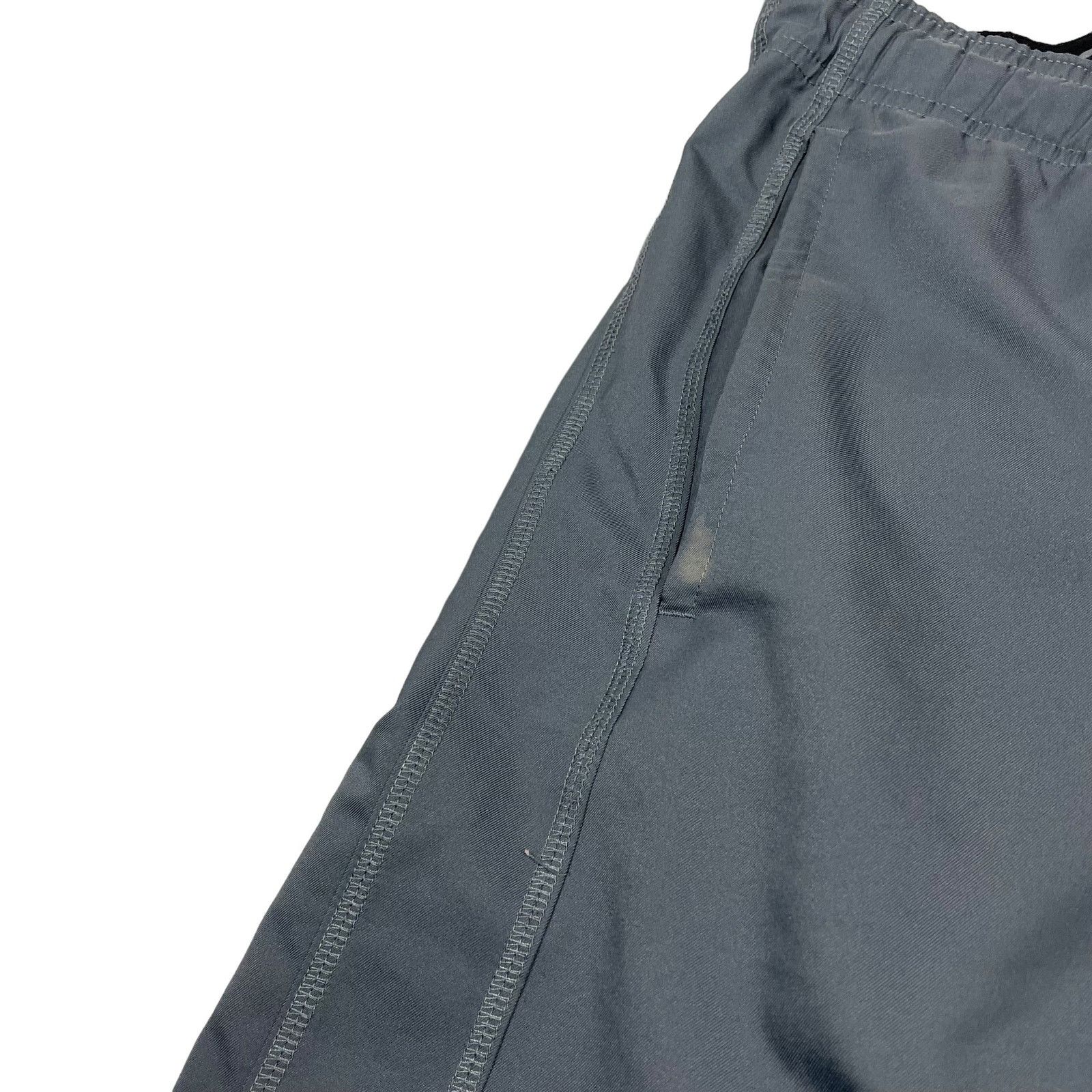 Nike × Vintage Nike Dri Fit Team Woven Gray Athletic Training Track Pants M Size US 30 / EU 46 - 6 Thumbnail