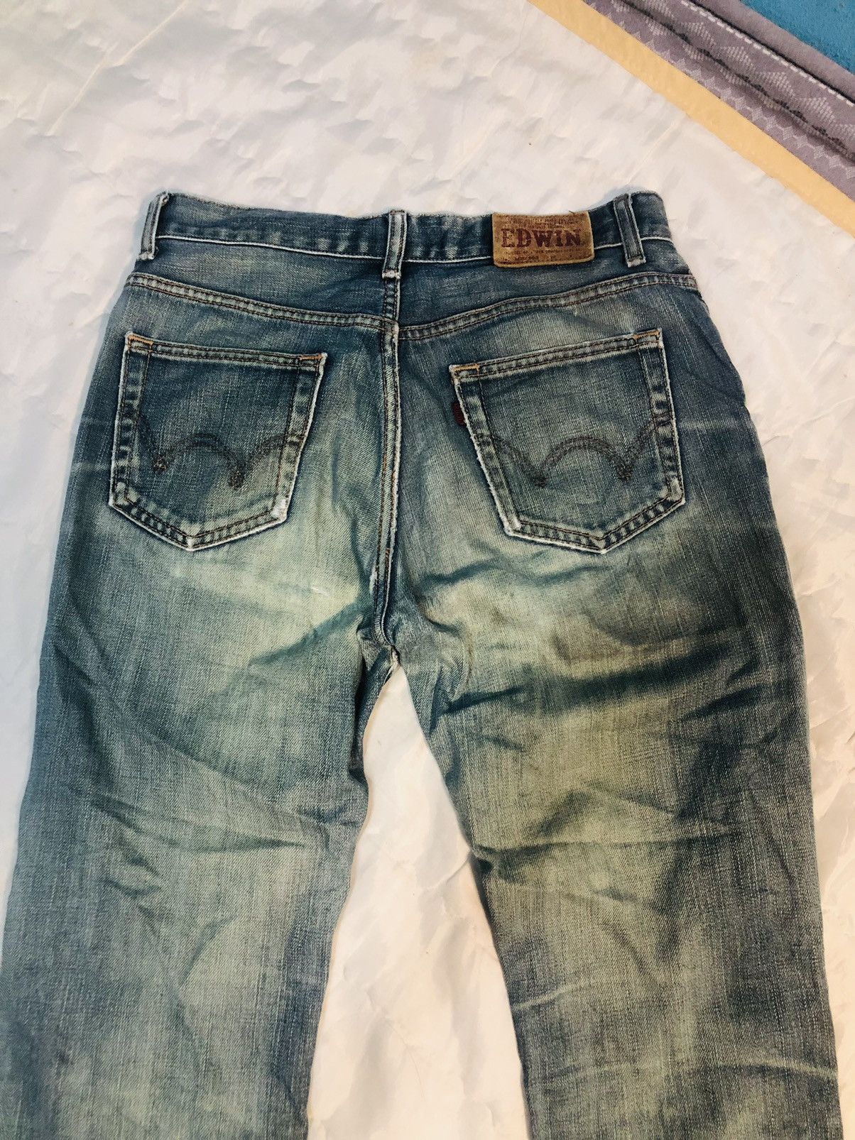 Edwin × Japanese Brand Edwin Distressed Jeans (3) Size US 28 / EU 44 - 13 Thumbnail
